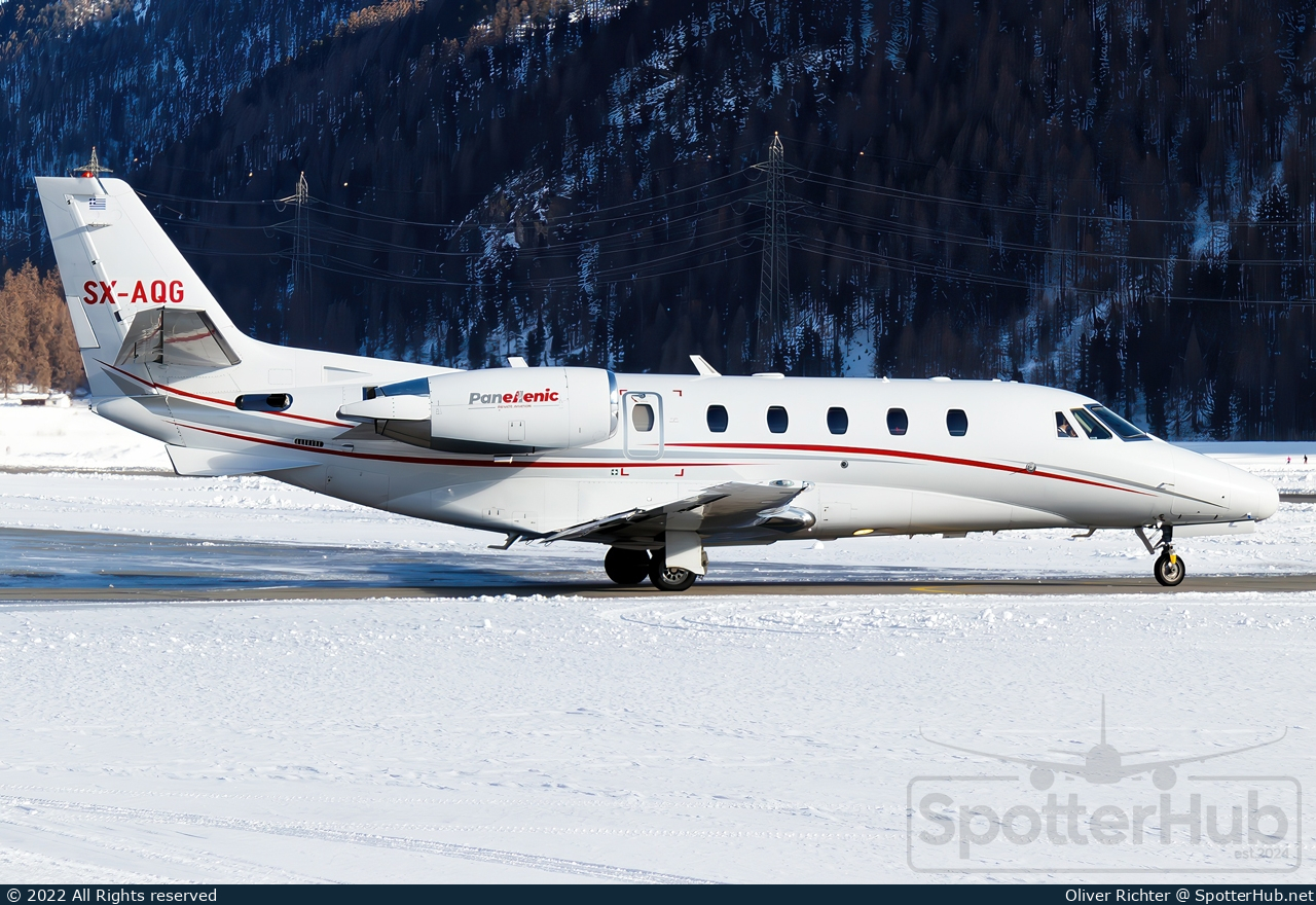 Photo of SX-AQG - Cessna 560XL Citation XLS operated by Panellenic Airlines