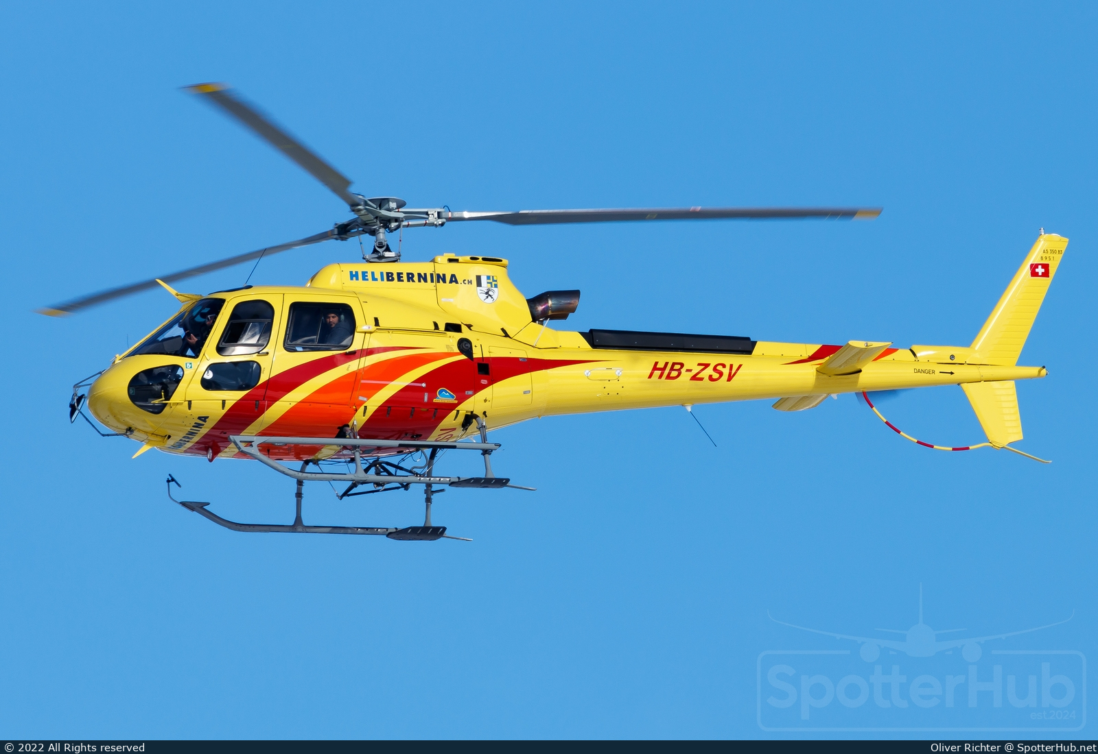 Photo of HB-ZSV - Airbus Helicopters H125 operated by Heli Bernina