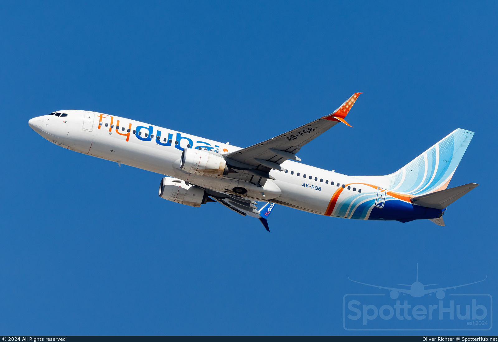 Photo of A6-FGB - Boeing 737-8KN operated by flydubai