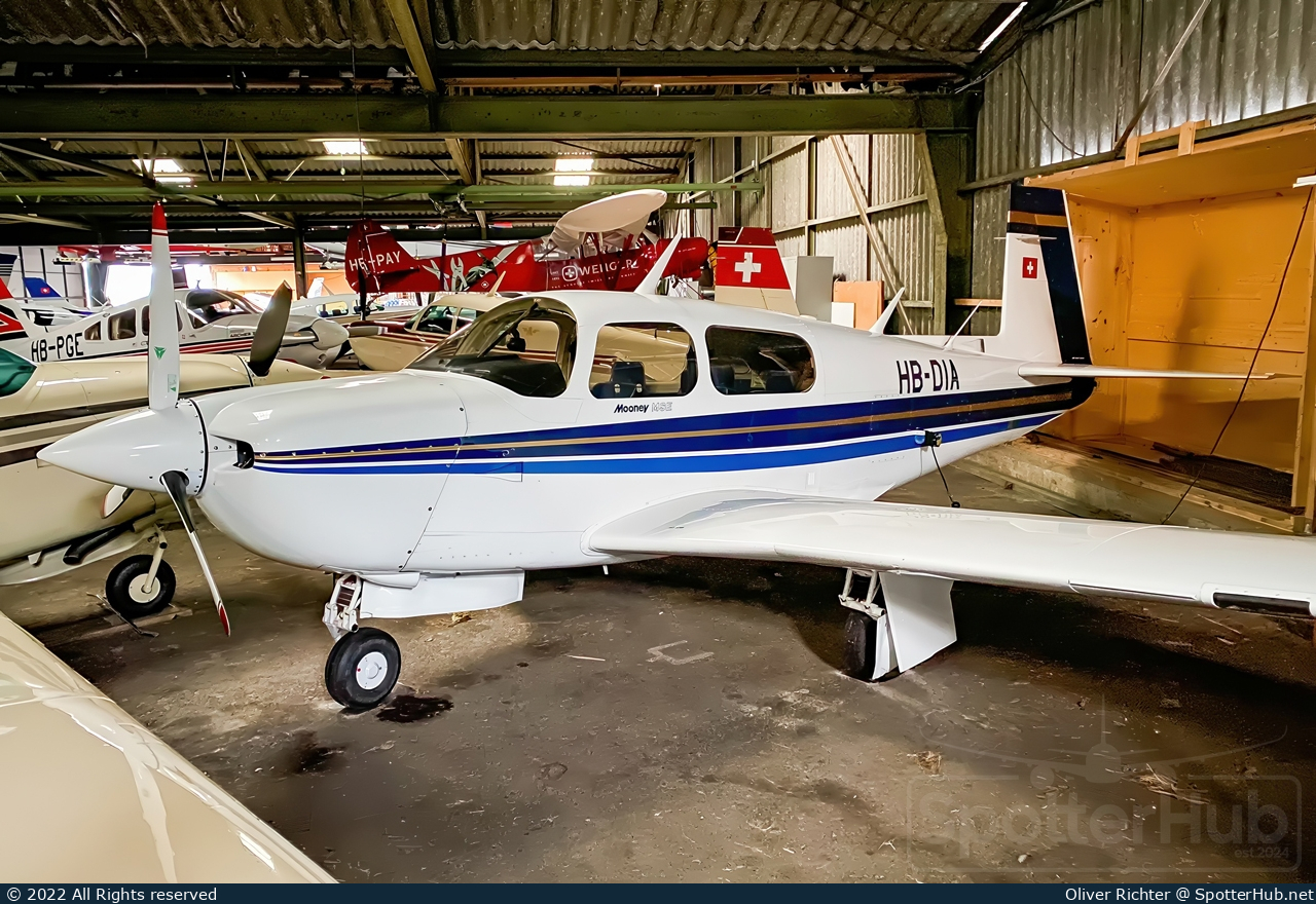 Photo of HB-DIA - Mooney M20J MSE operated by Private