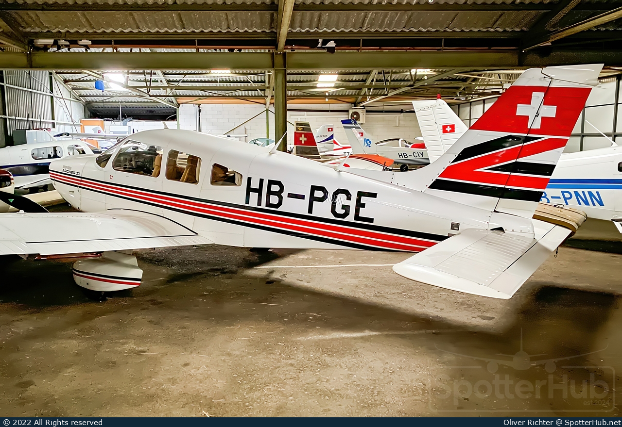 Photo of HB-PGE - Piper PA-28-181 Archer II operated by Private