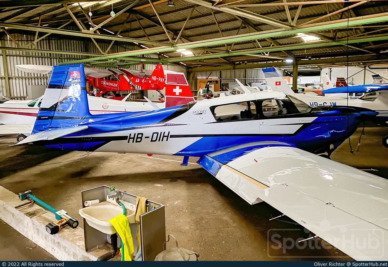 Photo of HB-DIH - Mooney M20J MSE operated by ASFG Ausserschwyzer Fluggemeinschaft Wangen