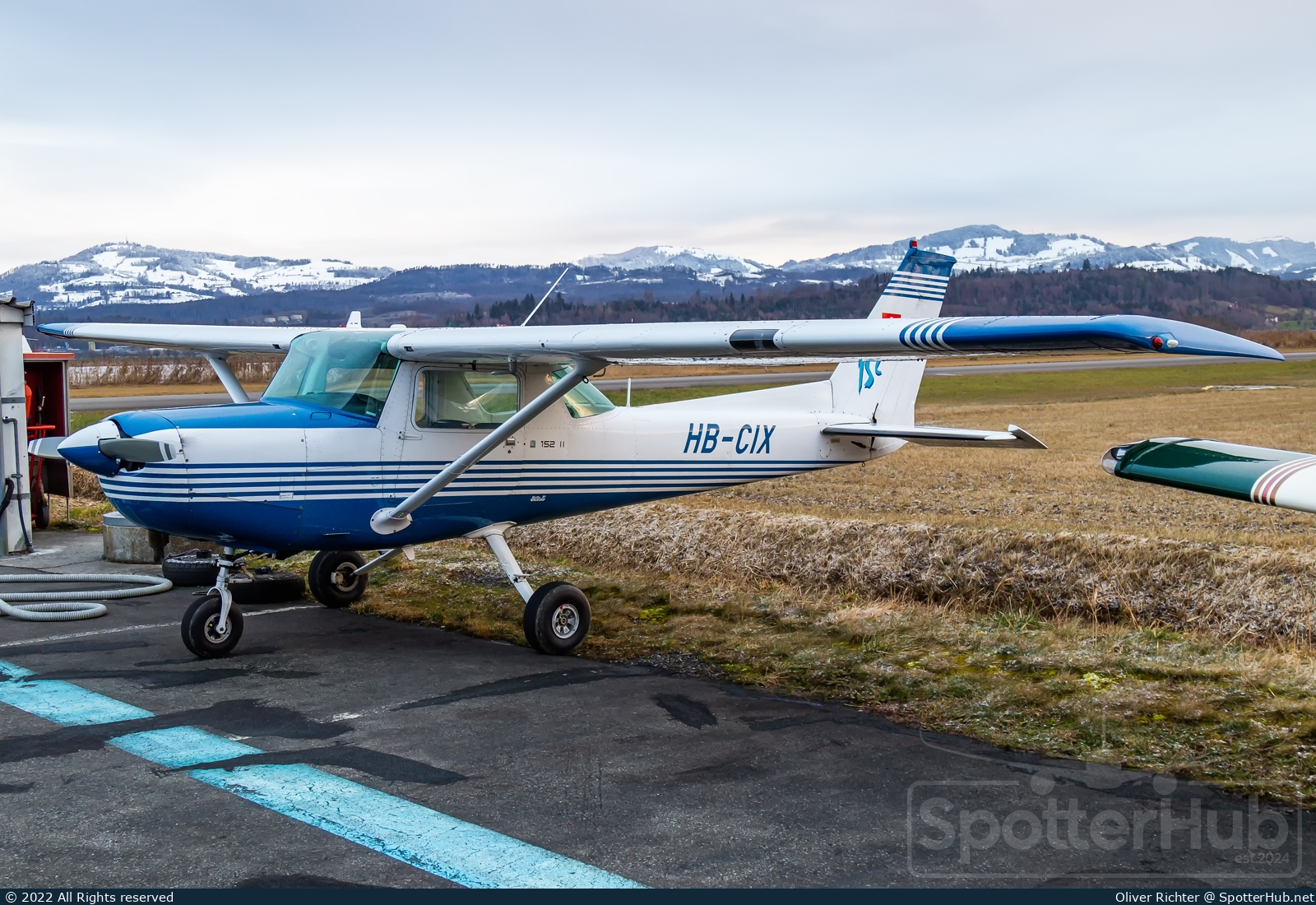 Photo of HB-CIX - Reims-Cessna F152 II operated by ASFG Ausserschwyzer Fluggemeinschaft Wangen