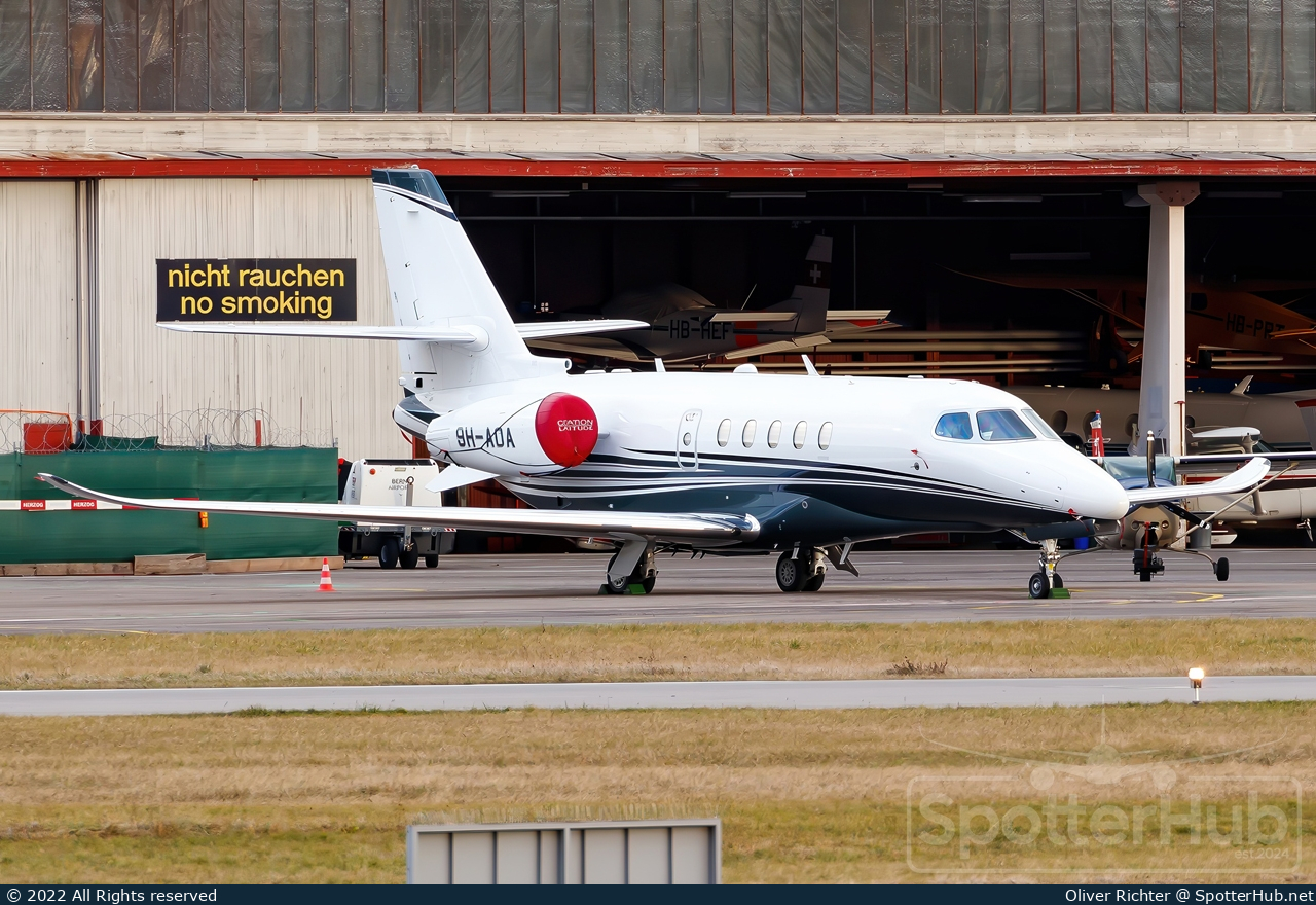 Photo of 9H-AOA - Cessna 680A Citation Latitude operated by Albinati Aviation