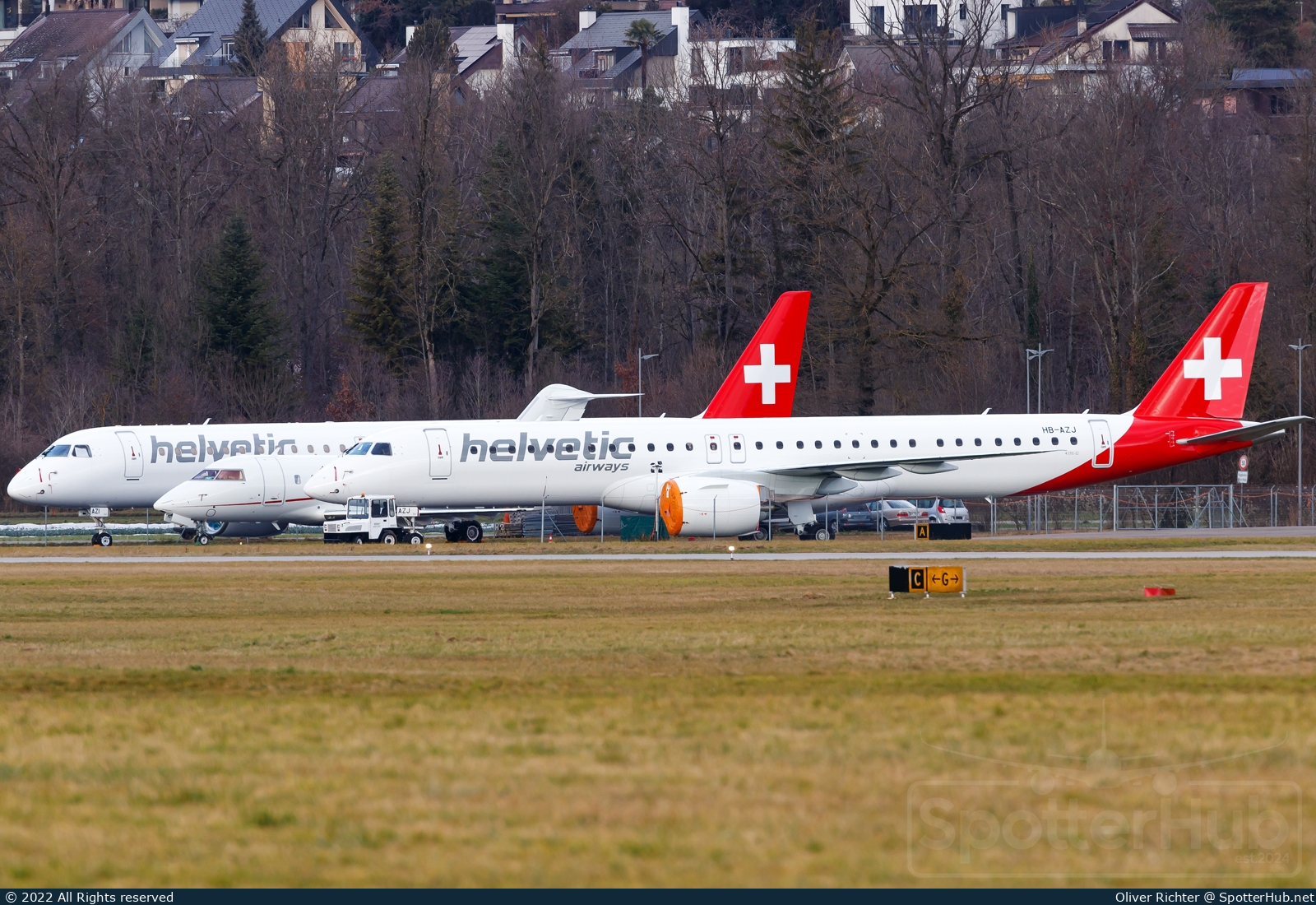 Photo of HB-AZJ - Embraer ERJ-195-E2 operated by Helvetic Airways