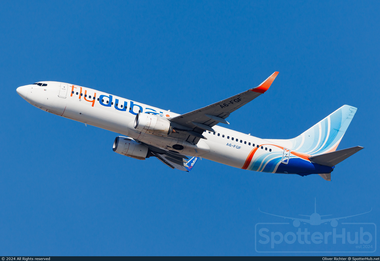 Photo of A6-FGF - Boeing 737-8KN operated by flydubai