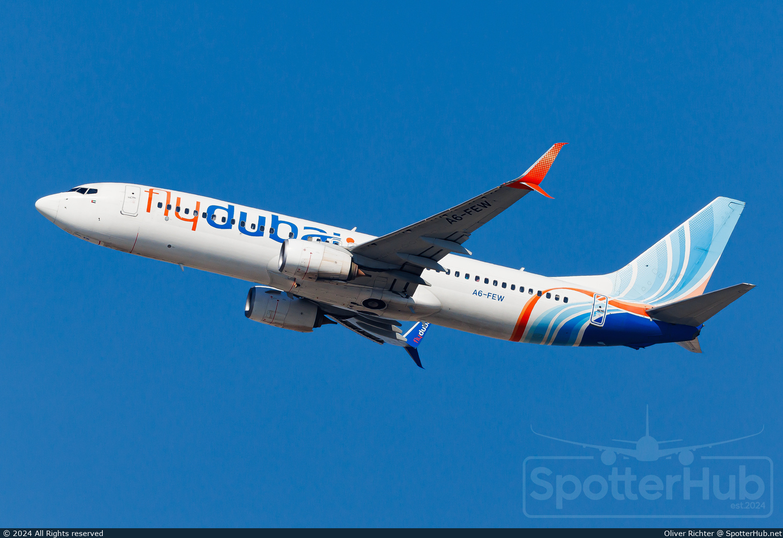 Photo of A6-FEW - Boeing 737-8KN operated by flydubai