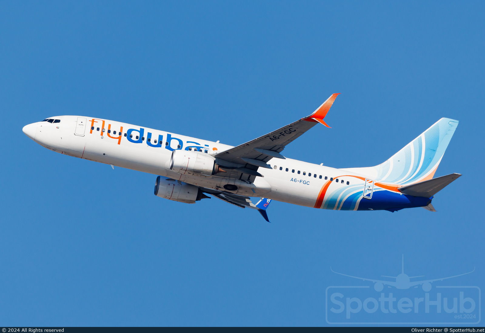 Photo of A6-FGC - Boeing 737-8KN operated by flydubai