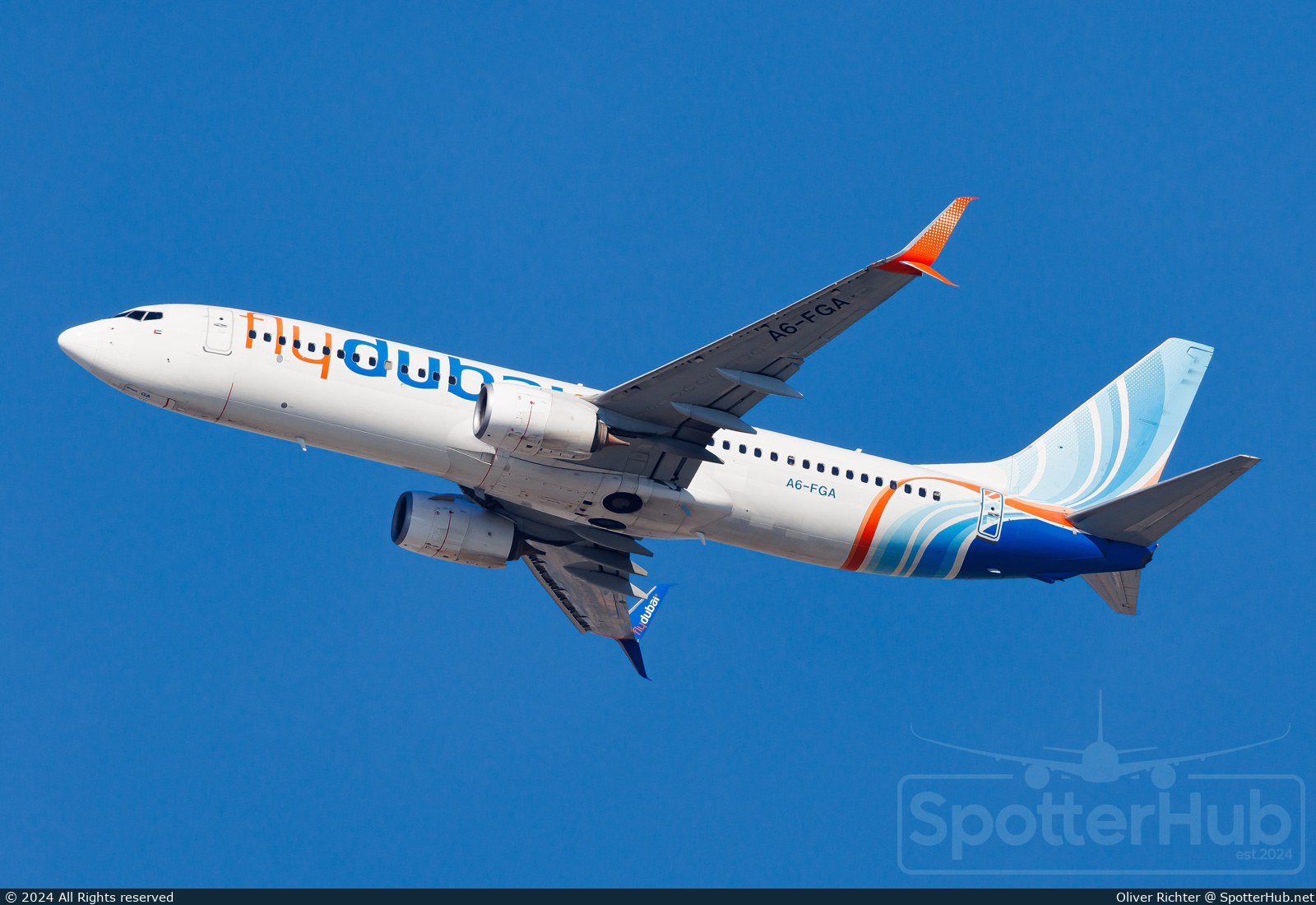 Photo of A6-FGA - Boeing 737-8KN operated by flydubai