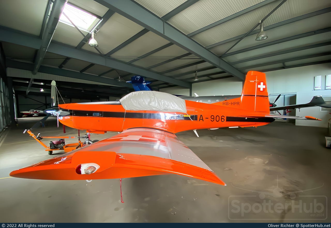 Photo of HB-HPR - Pilatus PC-7 operated by FMPA Fondation pour le Maintien, du Patrimoine Aéronautique