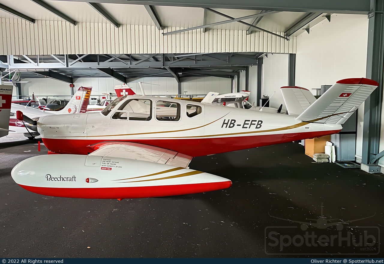 Photo of HB-EFB - Beechcraft F35 Bonanza operated by Private