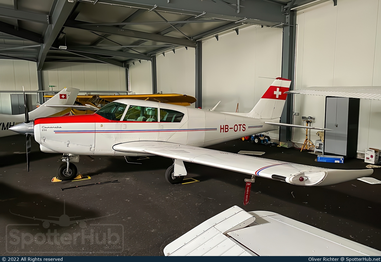 Photo of HB-OTS - Piper PA-24-250 Comanche operated by Private