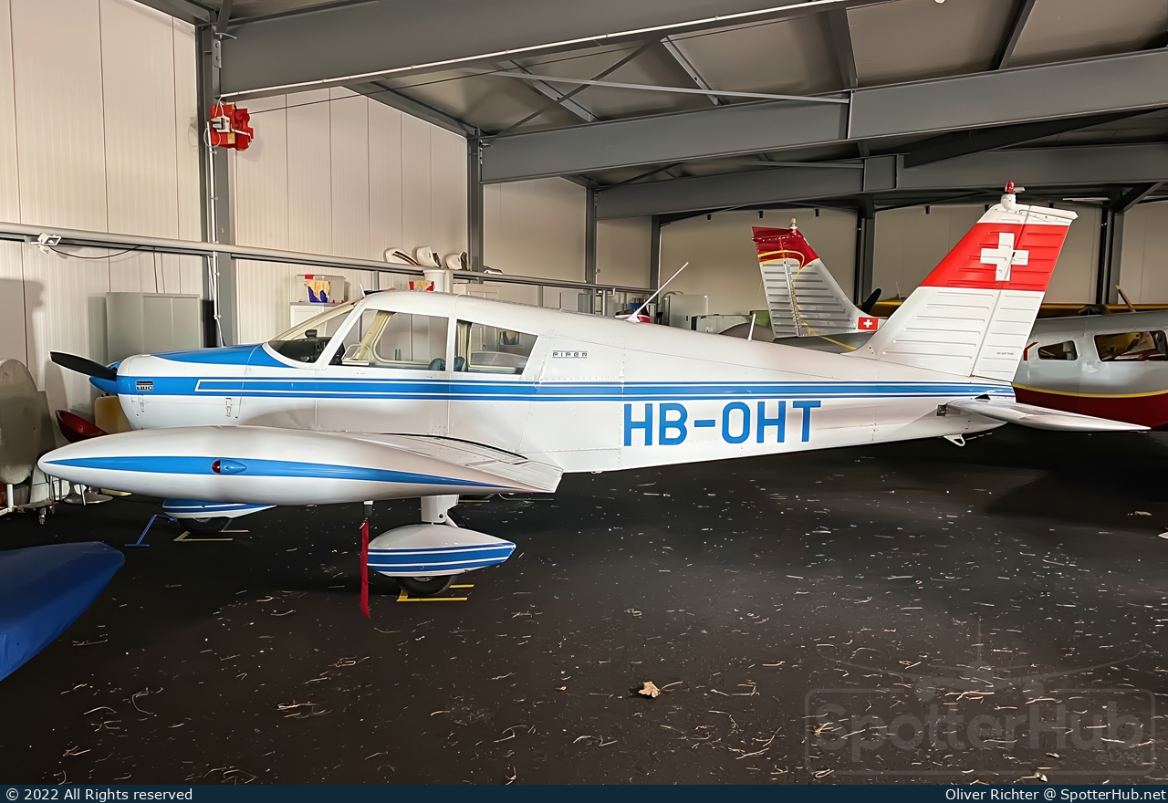 Photo of HB-OHT - Piper PA-28-140 Cherokee C operated by Private