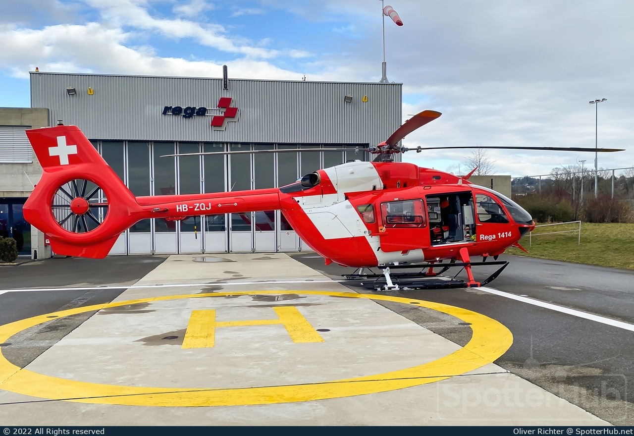 Photo of HB-ZQJ - Airbus Helicopters H145 operated by Rega Swiss Air-Rescue