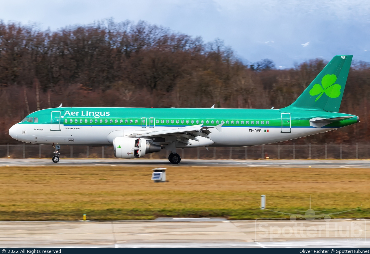 Photo of EI-DVE - Airbus A320-214 operated by Aer Lingus