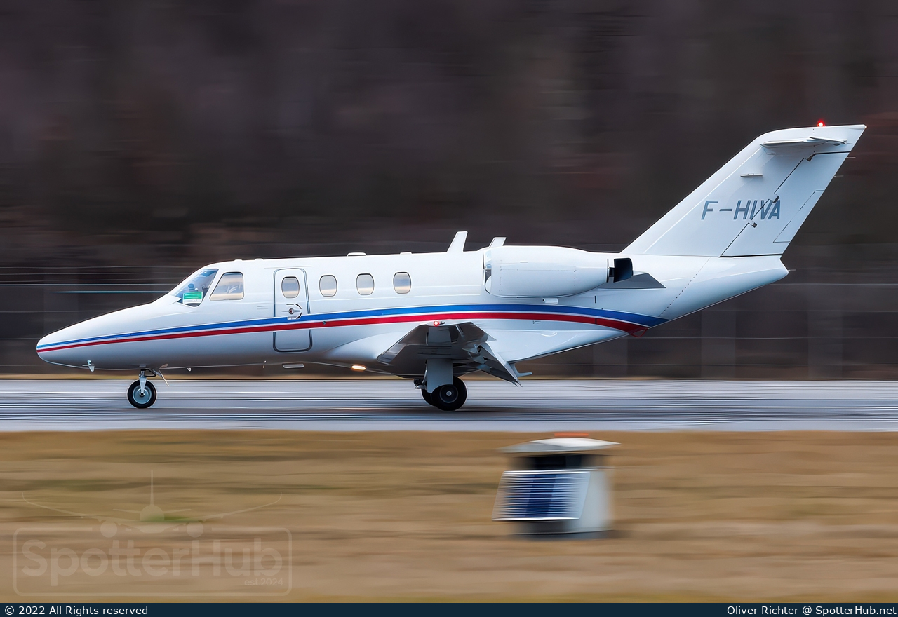 Photo of F-HIVA - Cessna 525 CitationJet operated by Valljet