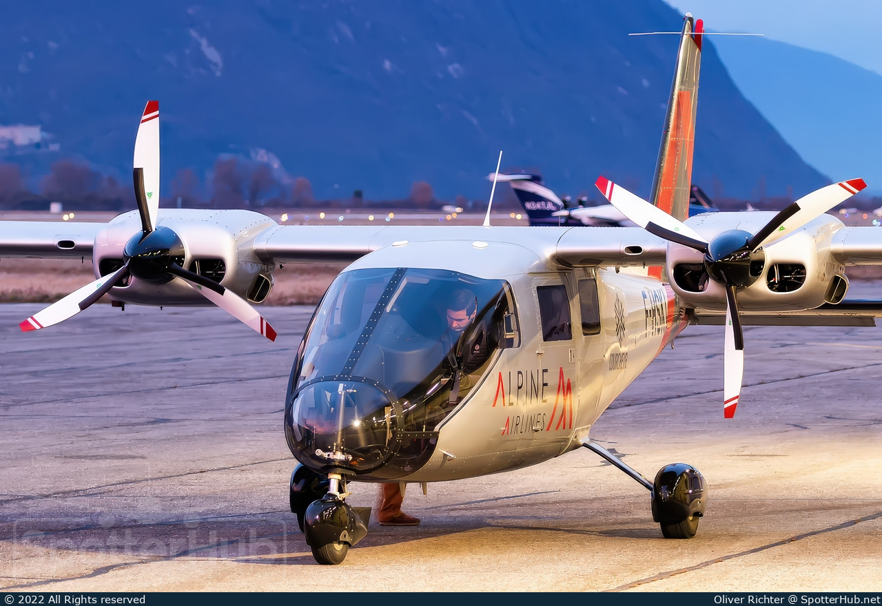 Photo of F-HSKI - Vulcanair P.68TC Observer operated by Alpine Airlines