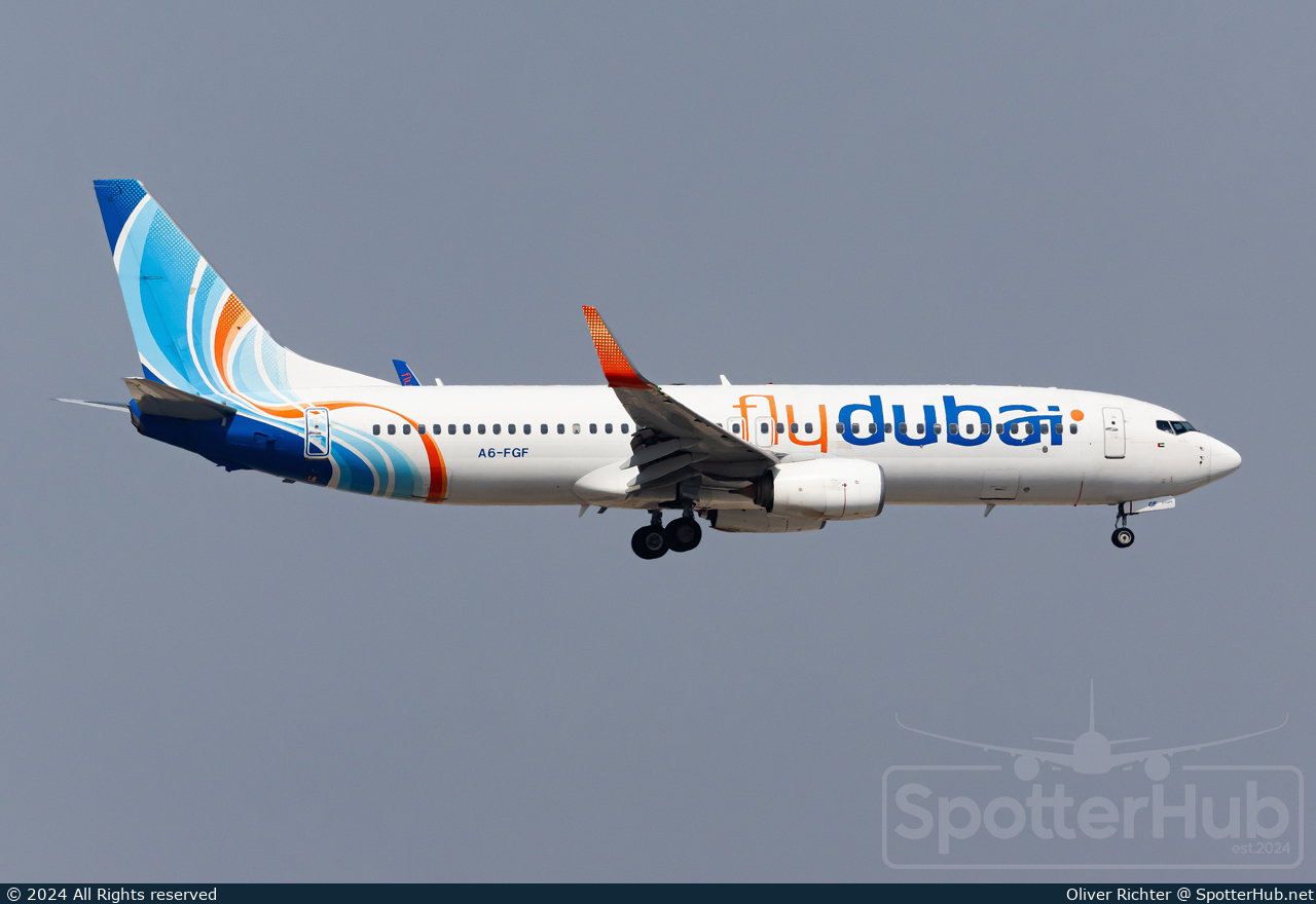 Photo of A6-FGF - Boeing 737-8KN operated by flydubai
