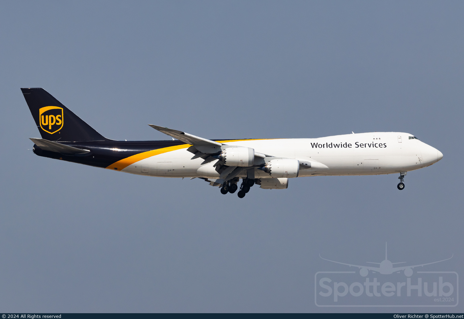 Photo of N621UP - Boeing 747-8F operated by UPS United Parcel Service