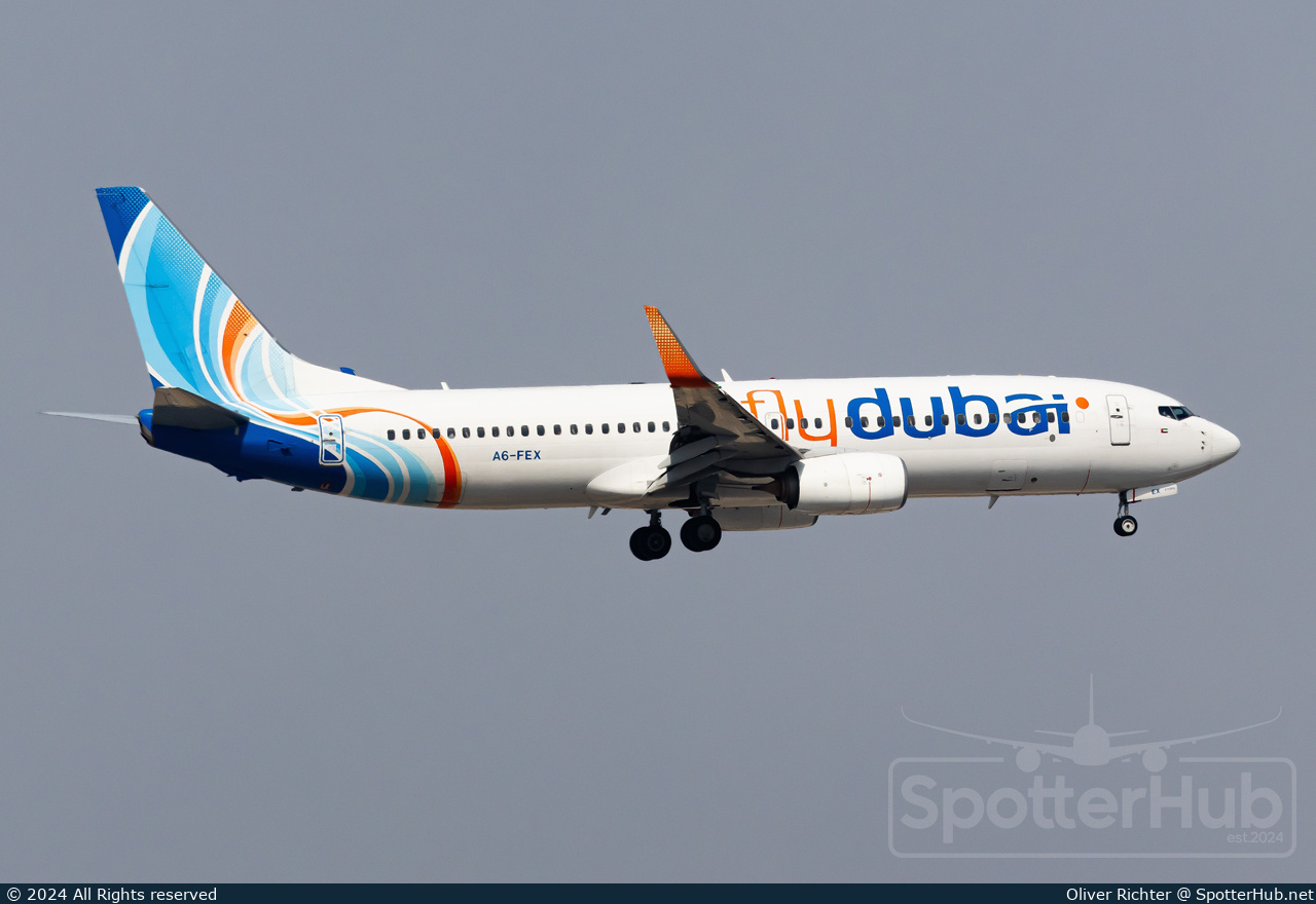 Photo of A6-FEX - Boeing 737-8KN operated by flydubai