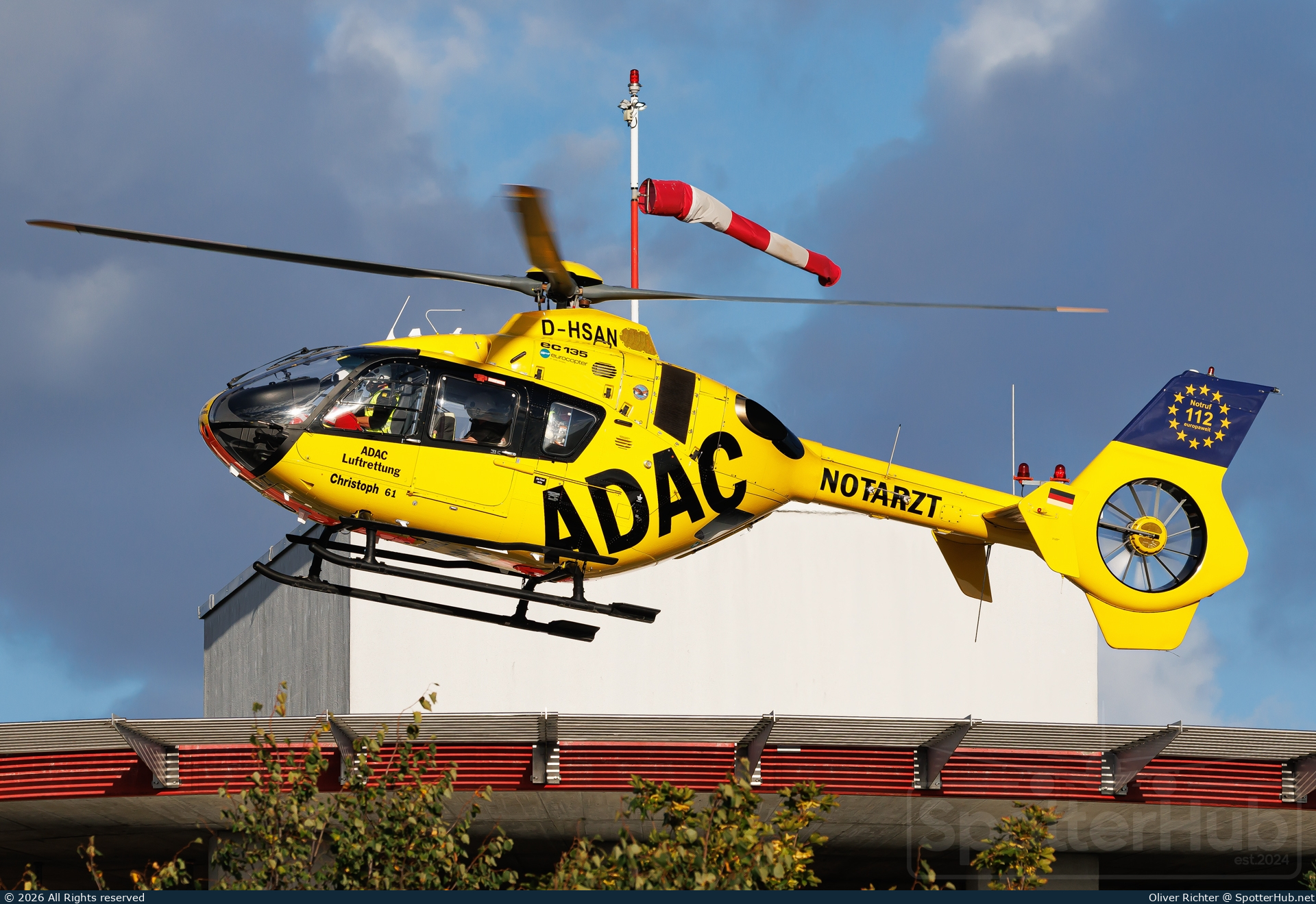 Photo of D-HSAN - Eurocopter EC135 P2 operated by ADAC Luftrettung