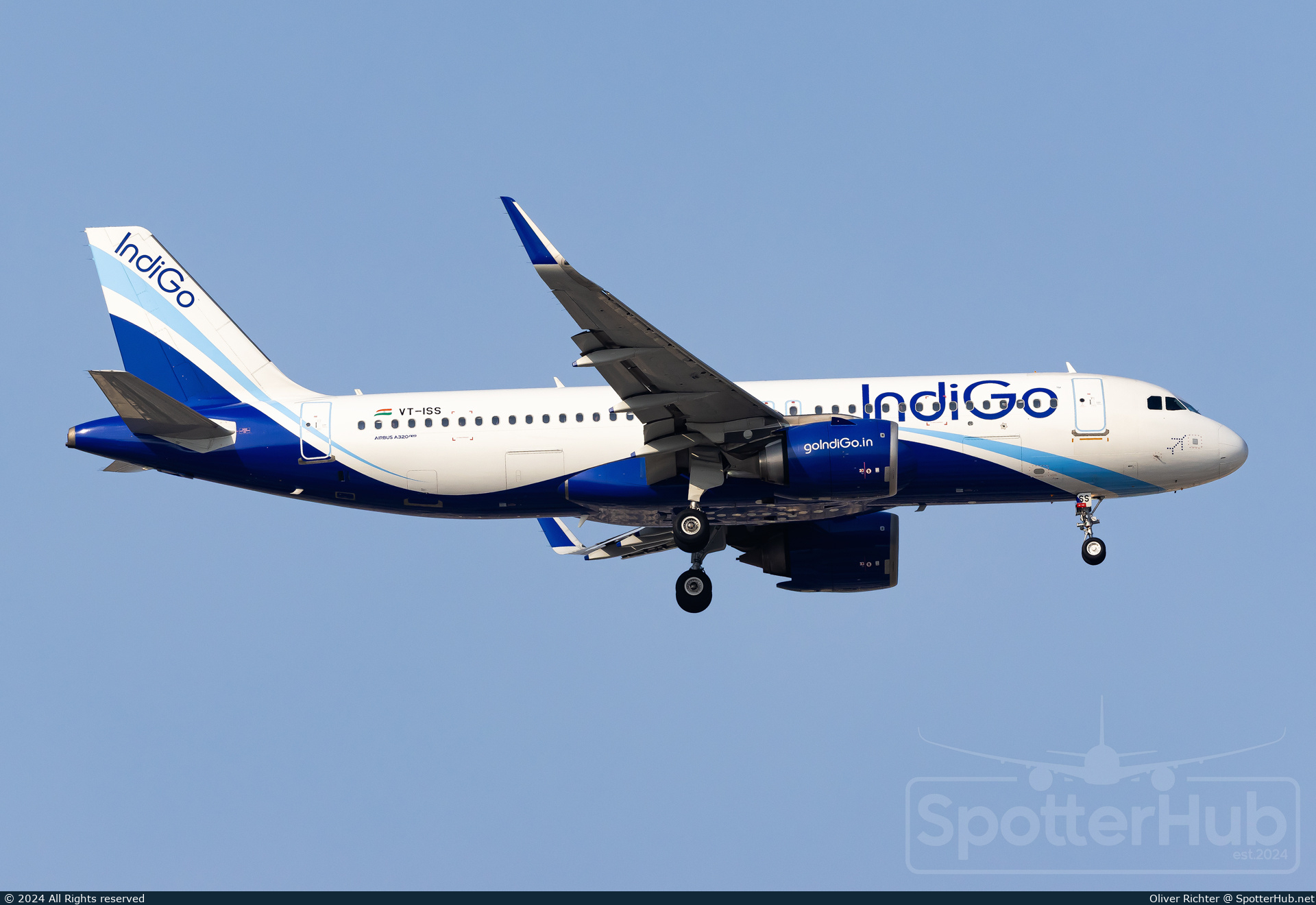 Photo of VT-ISS - Airbus A320-251N operated by IndiGo