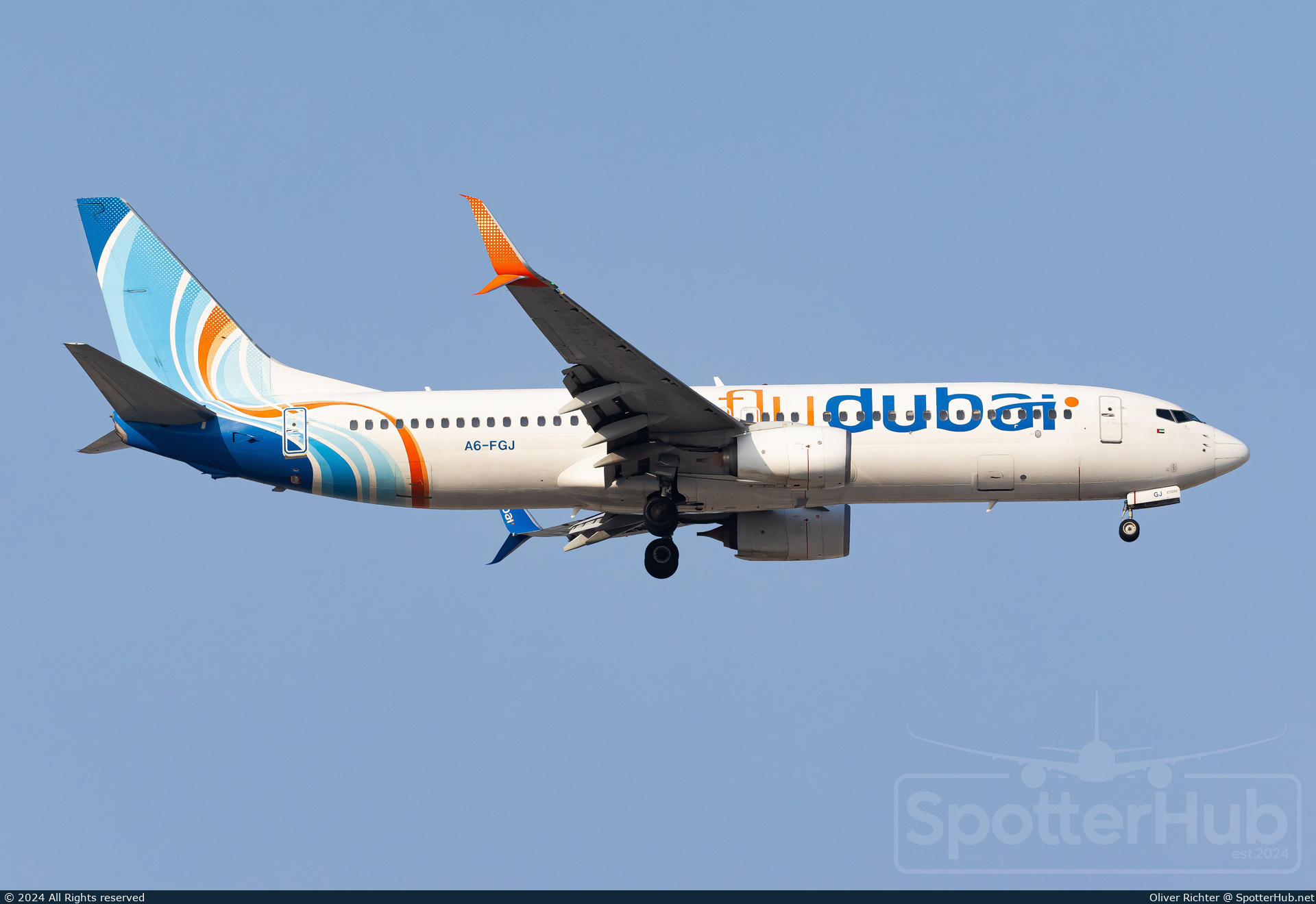 Photo of A6-FGJ - Boeing 737-8KN operated by flydubai