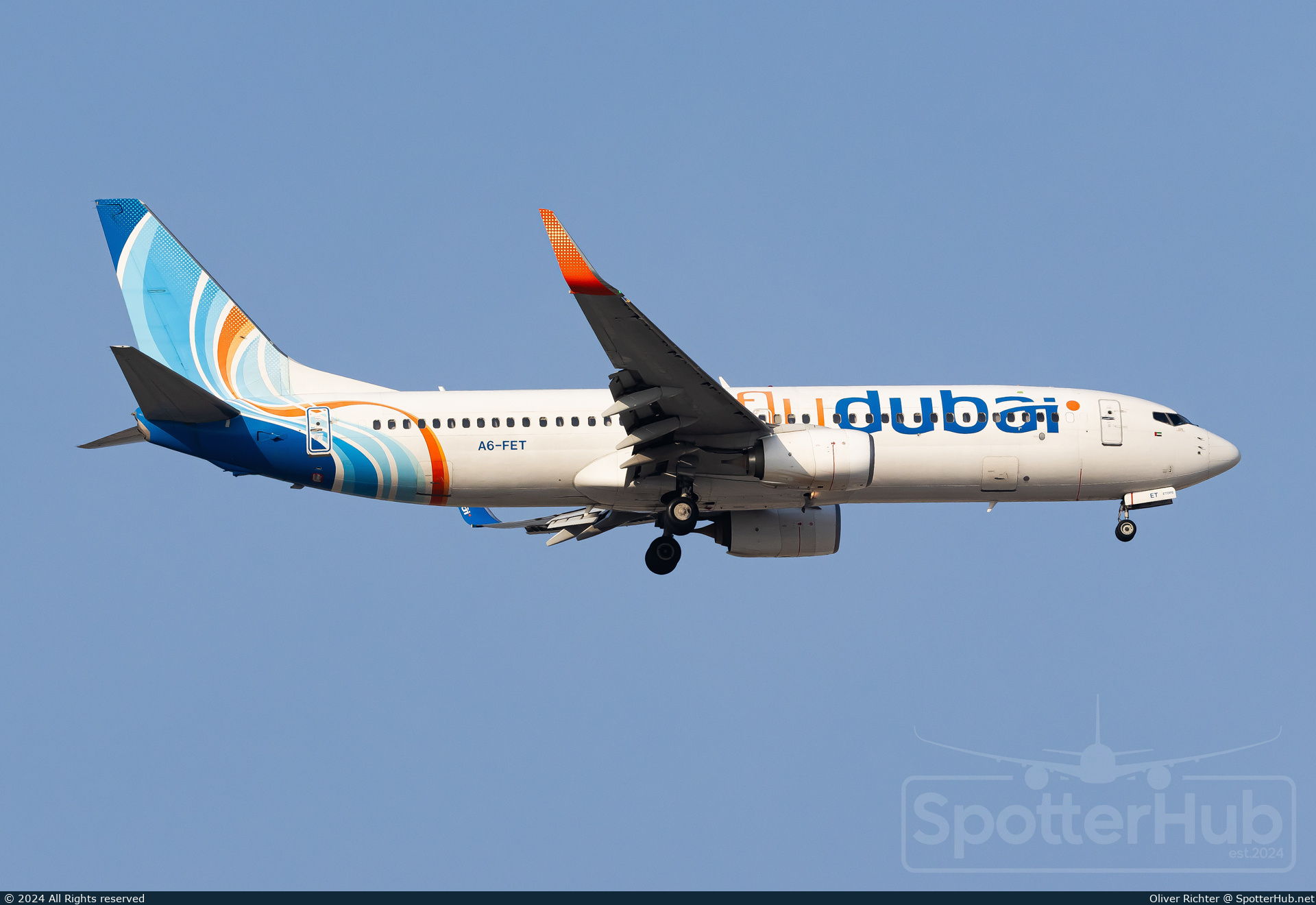 Photo of A6-FET - Boeing 737-8KN operated by flydubai