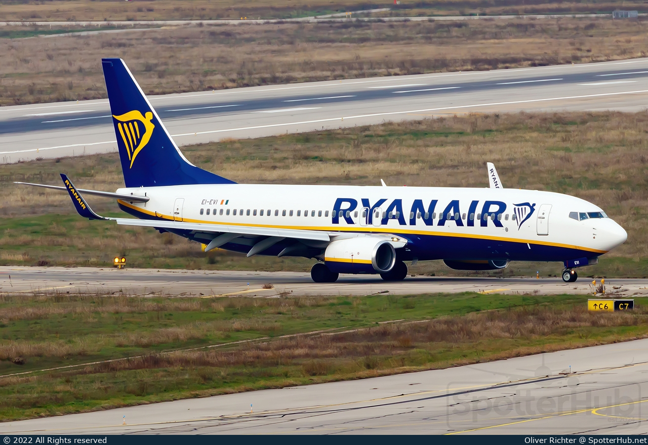 Photo of EI-EVI - Boeing 737-8AS operated by Ryanair