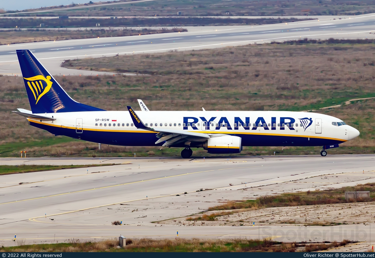 Photo of SP-RSW - Boeing 737-8AS operated by Ryanair (opb Buzz)