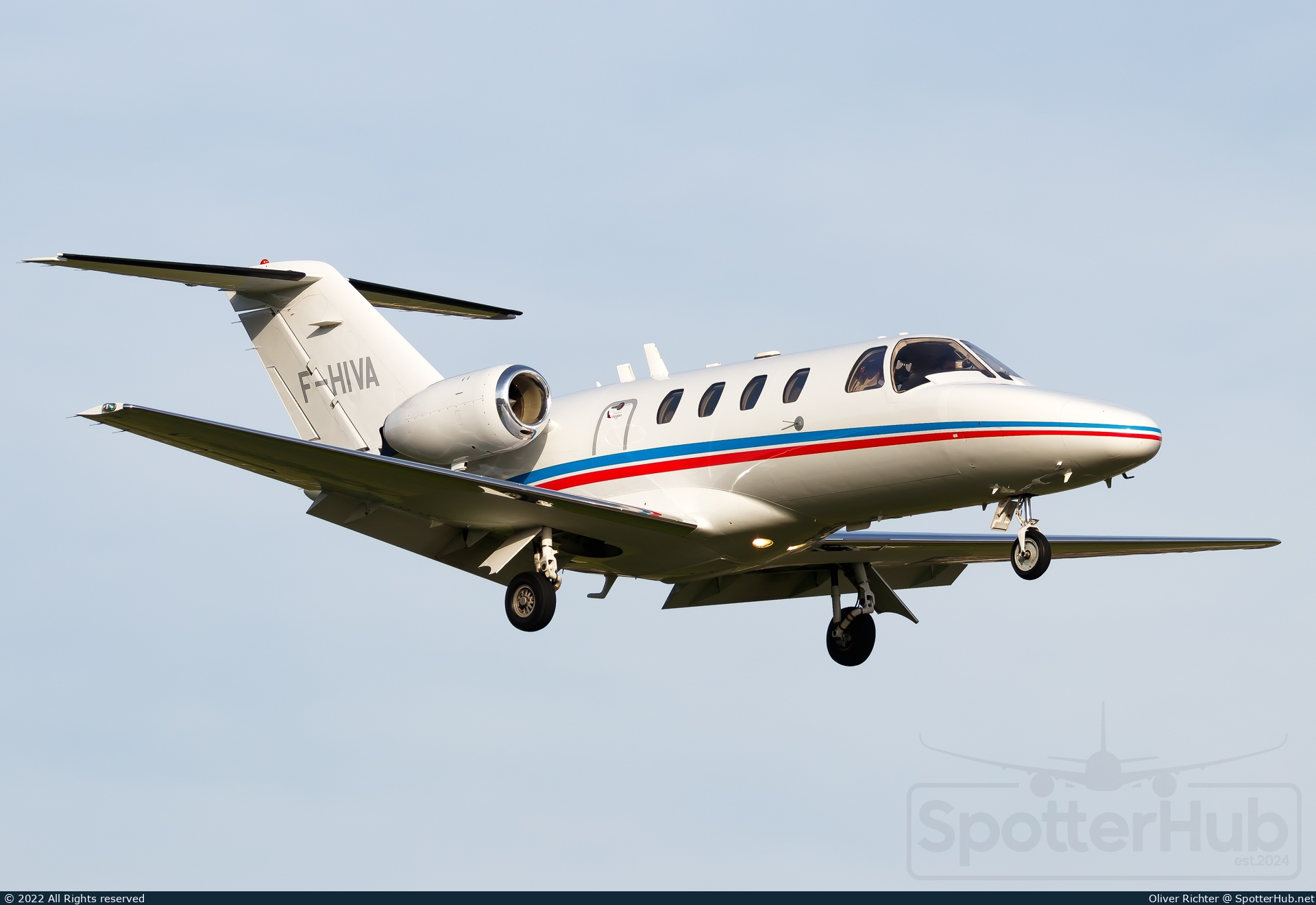 Photo of F-HIVA - Cessna 525 CitationJet operated by Valljet