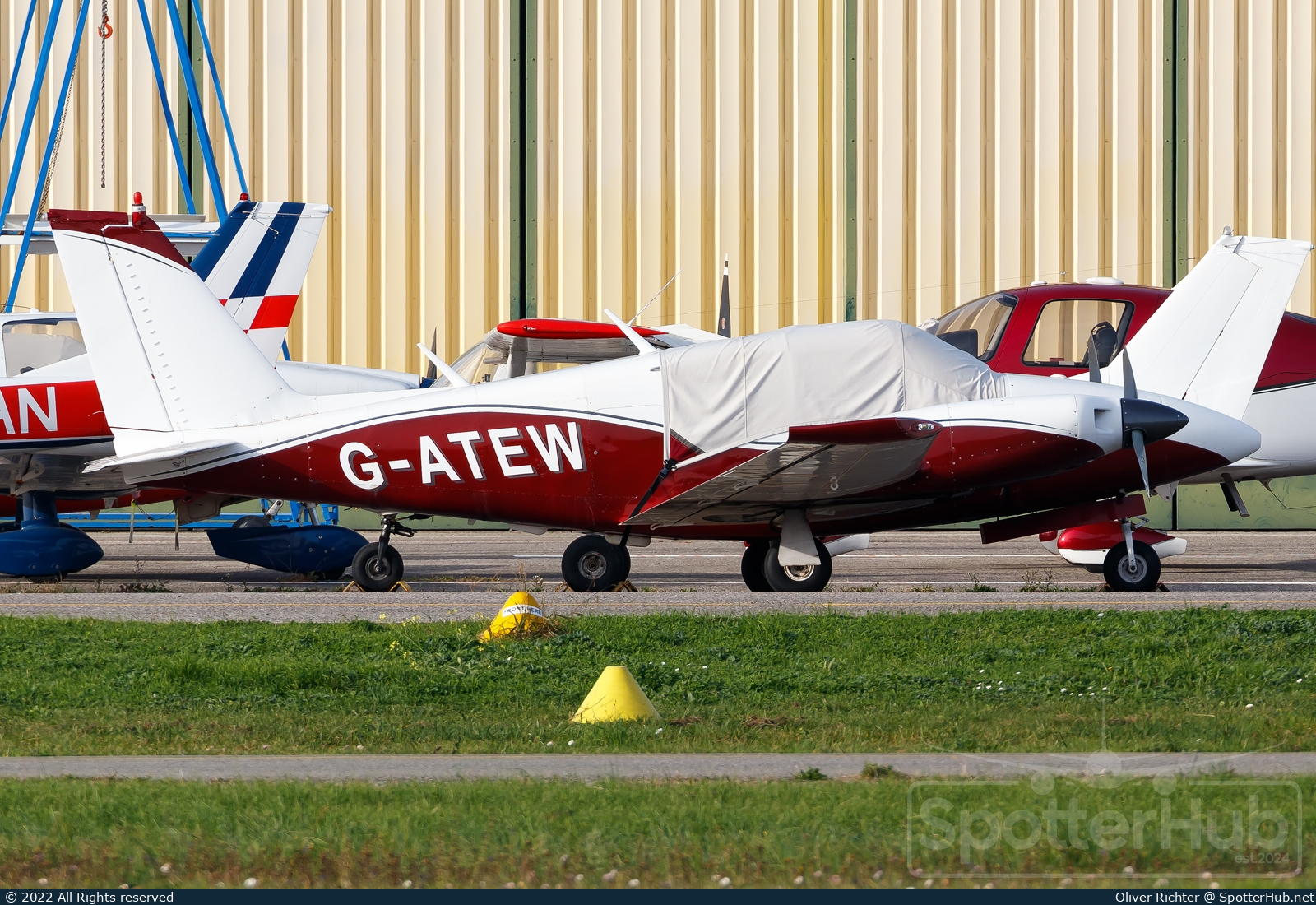 Photo of G-ATEW - Piper PA-30-160 Twin Comanche operated by Private