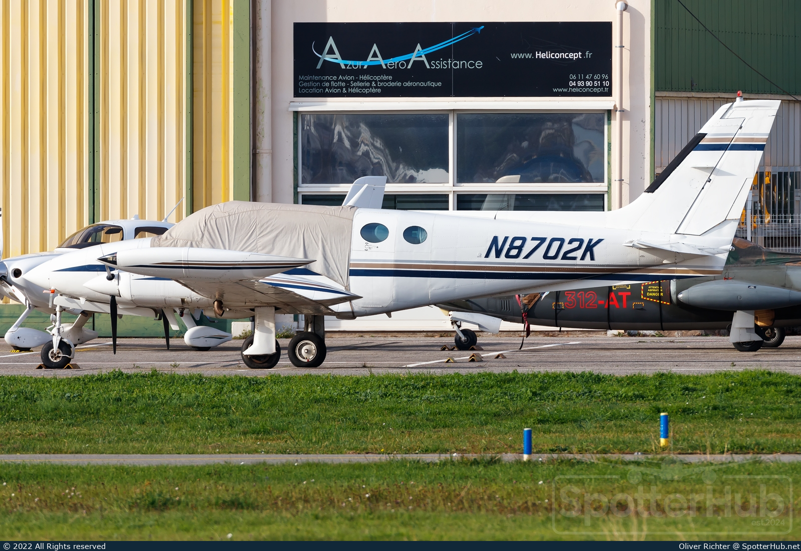Photo of N8702K - Cessna 340A operated by Private