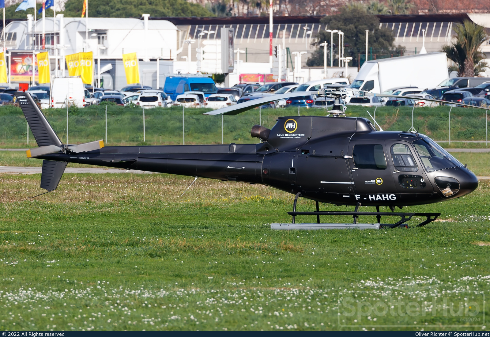 Photo of F-HAHG - Aérospatiale AS350B2 Écureuil operated by Azur Hélicoptère