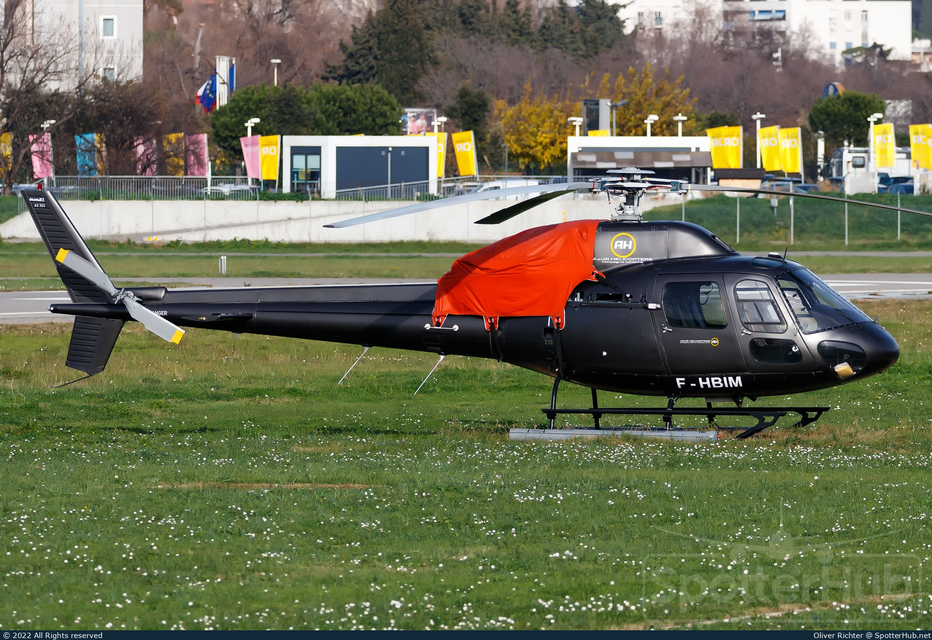 Photo of F-HBIM - Eurocopter AS355N Écureuil 2 operated by Azur Hélicoptère