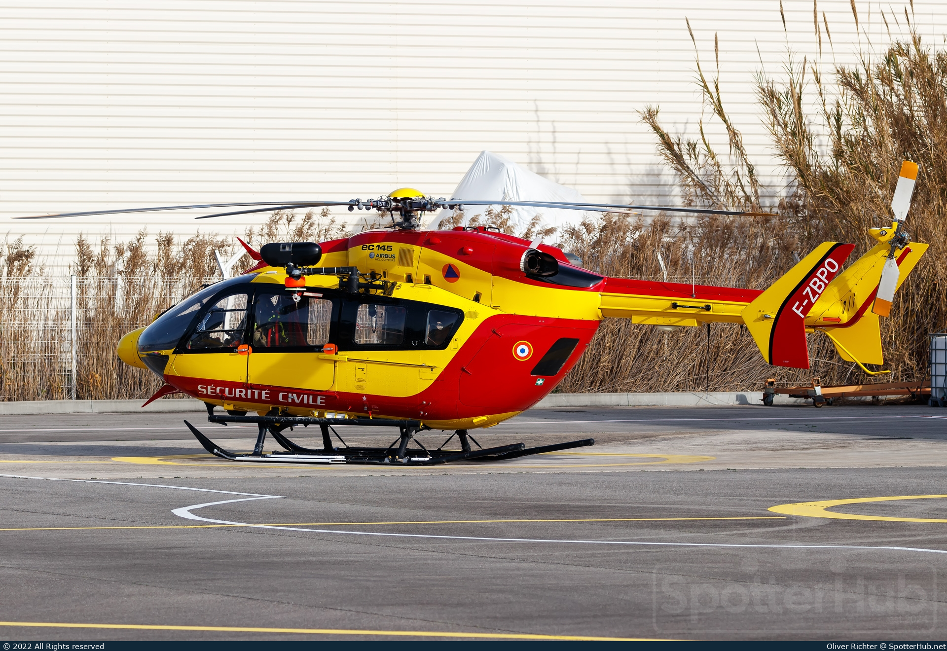 Photo of F-ZBPO - Eurocopter EC145 operated by French Ministry of the Interior - Sécurité Civile