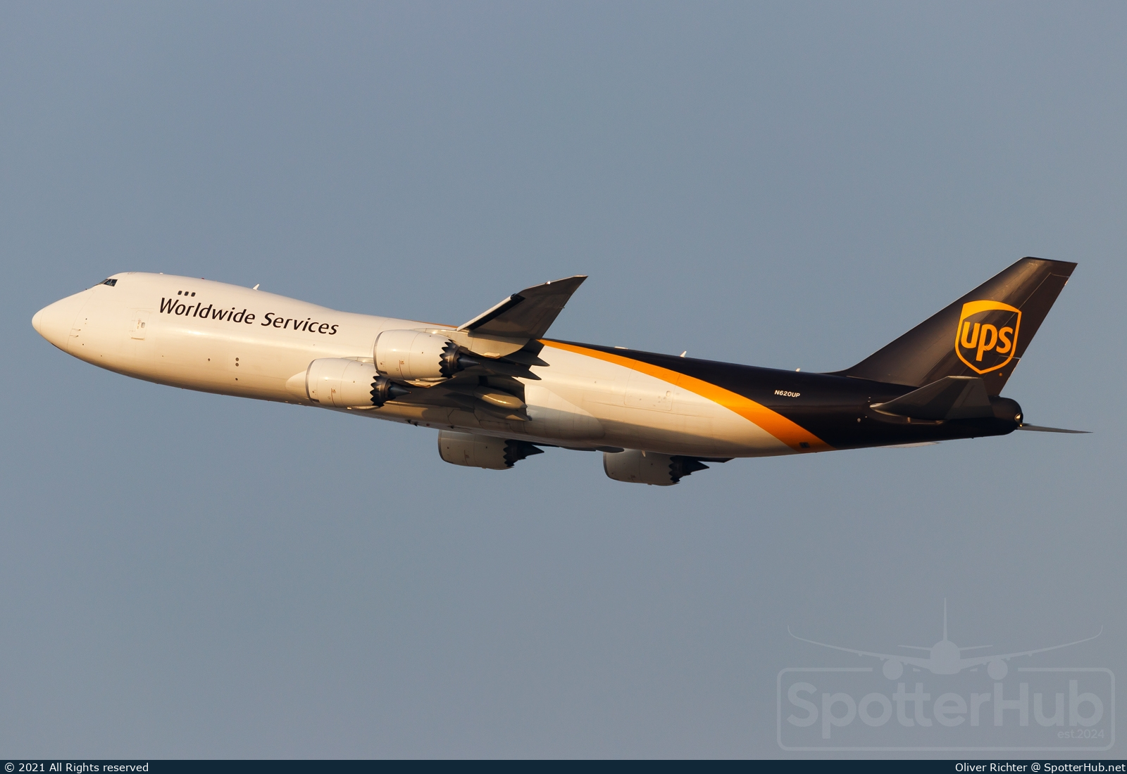Photo of N620UP - Boeing 747-8F operated by UPS United Parcel Service