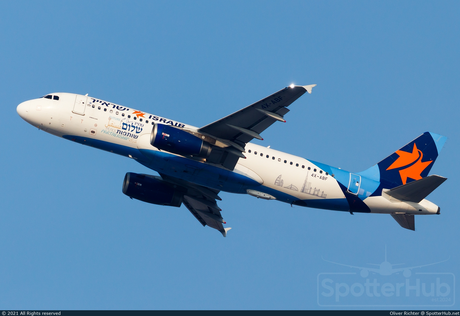 Photo of 4X-ABF - Airbus A320-232 operated by Israir