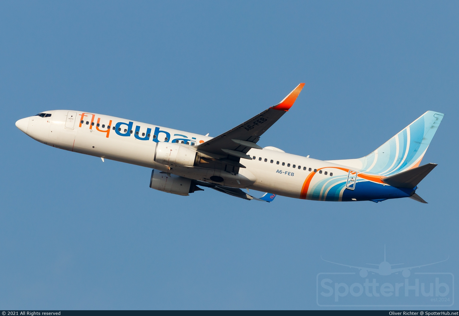Photo of A6-FEB - Boeing 737-8KN operated by flydubai