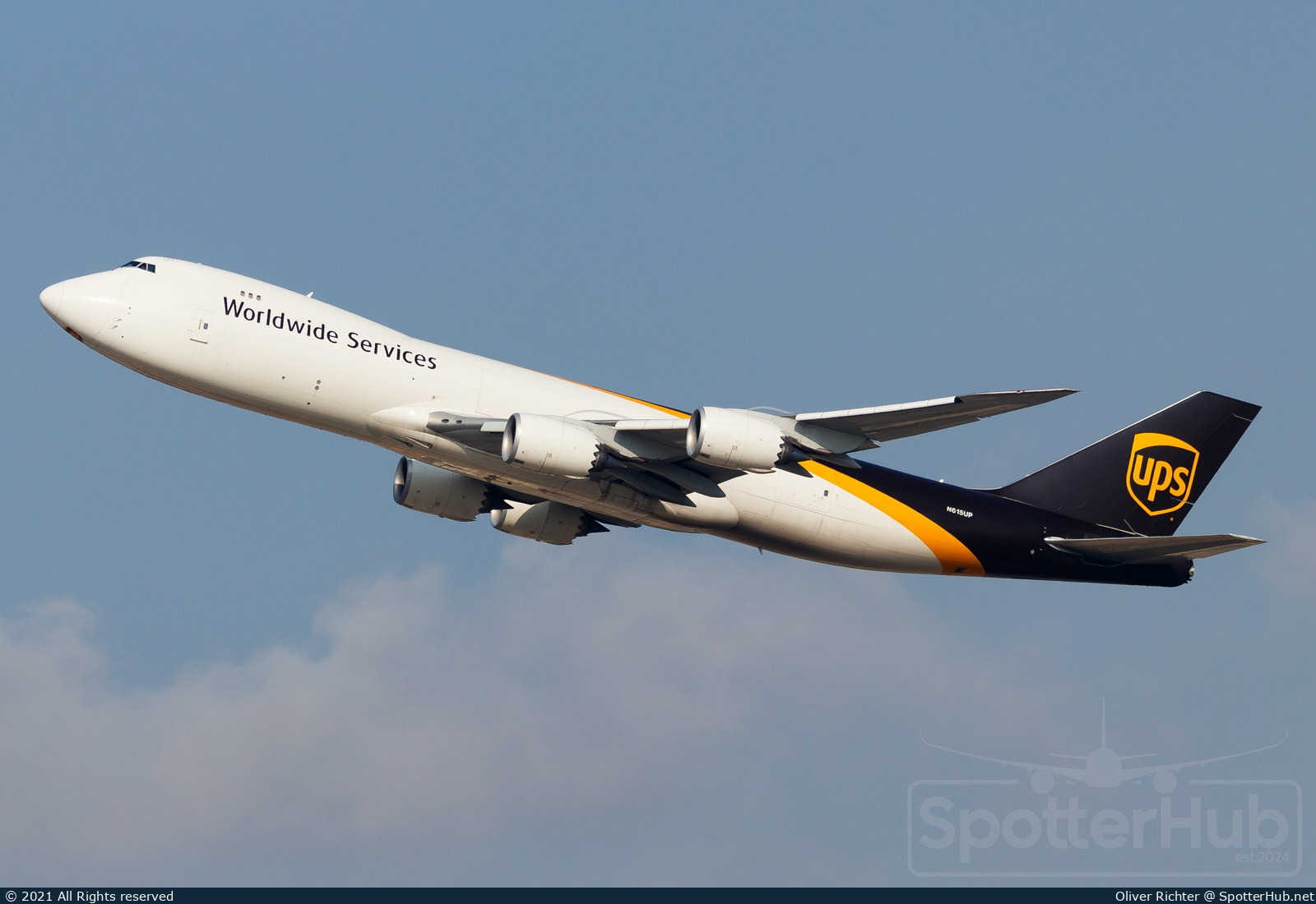 Photo of N615UP - Boeing 747-8F operated by UPS United Parcel Service
