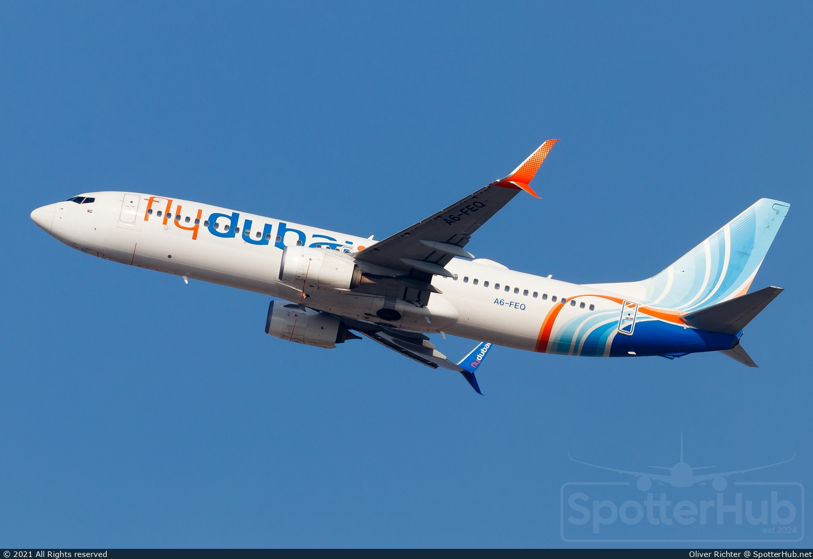 Photo of A6-FEQ - Boeing 737-8KN operated by flydubai