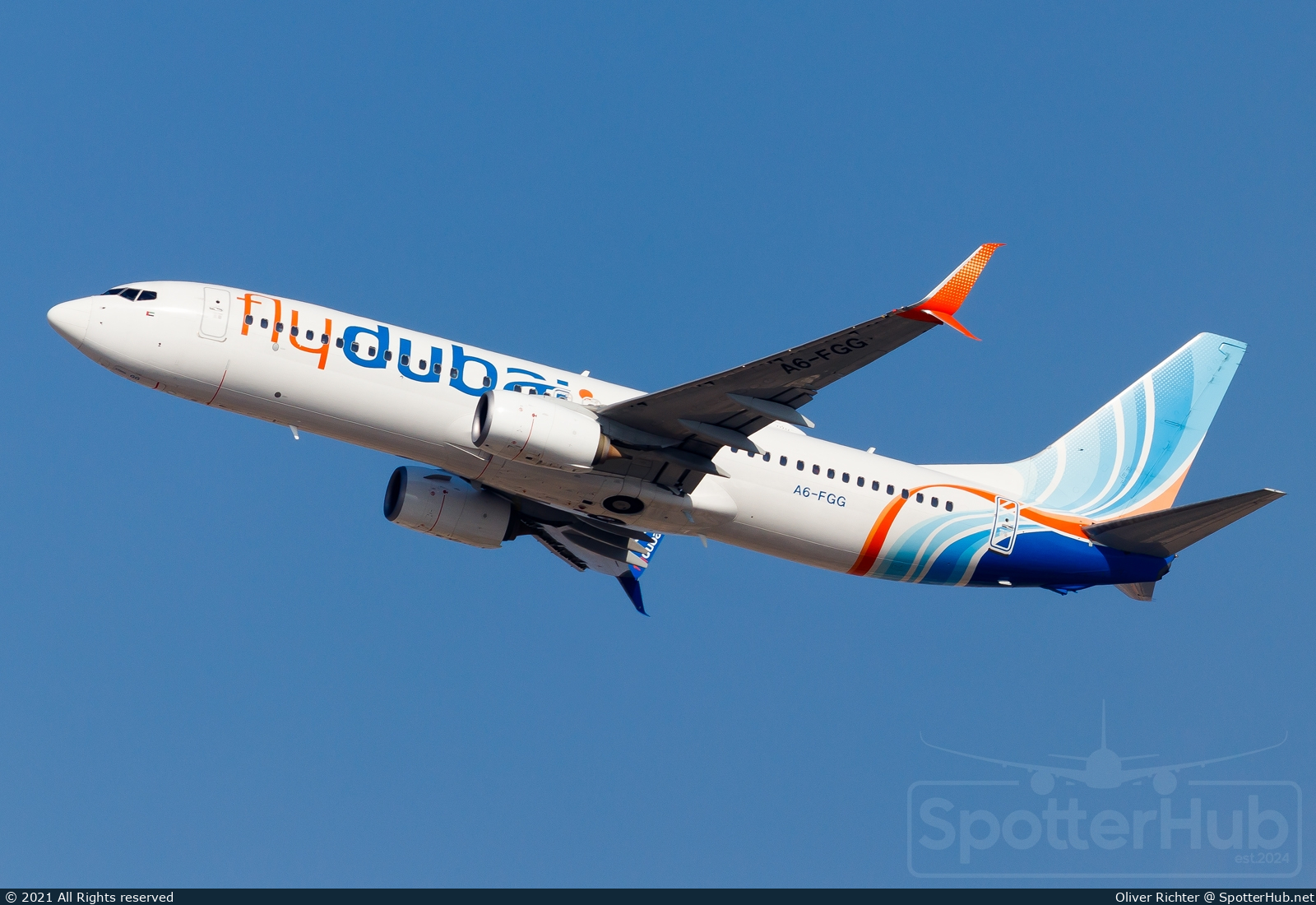 Photo of A6-FGG - Boeing 737-8KN operated by flydubai