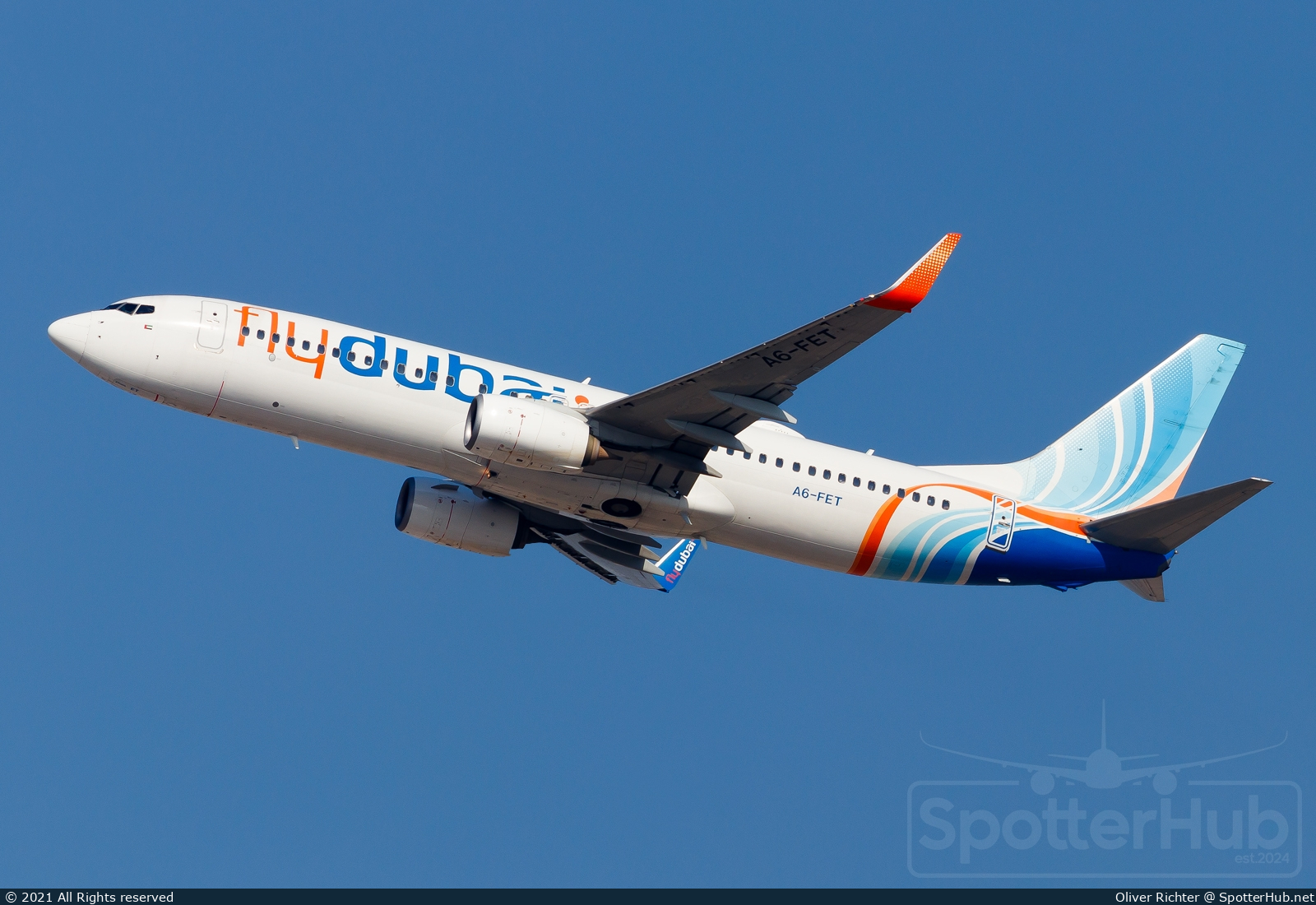 Photo of A6-FET - Boeing 737-8KN operated by flydubai