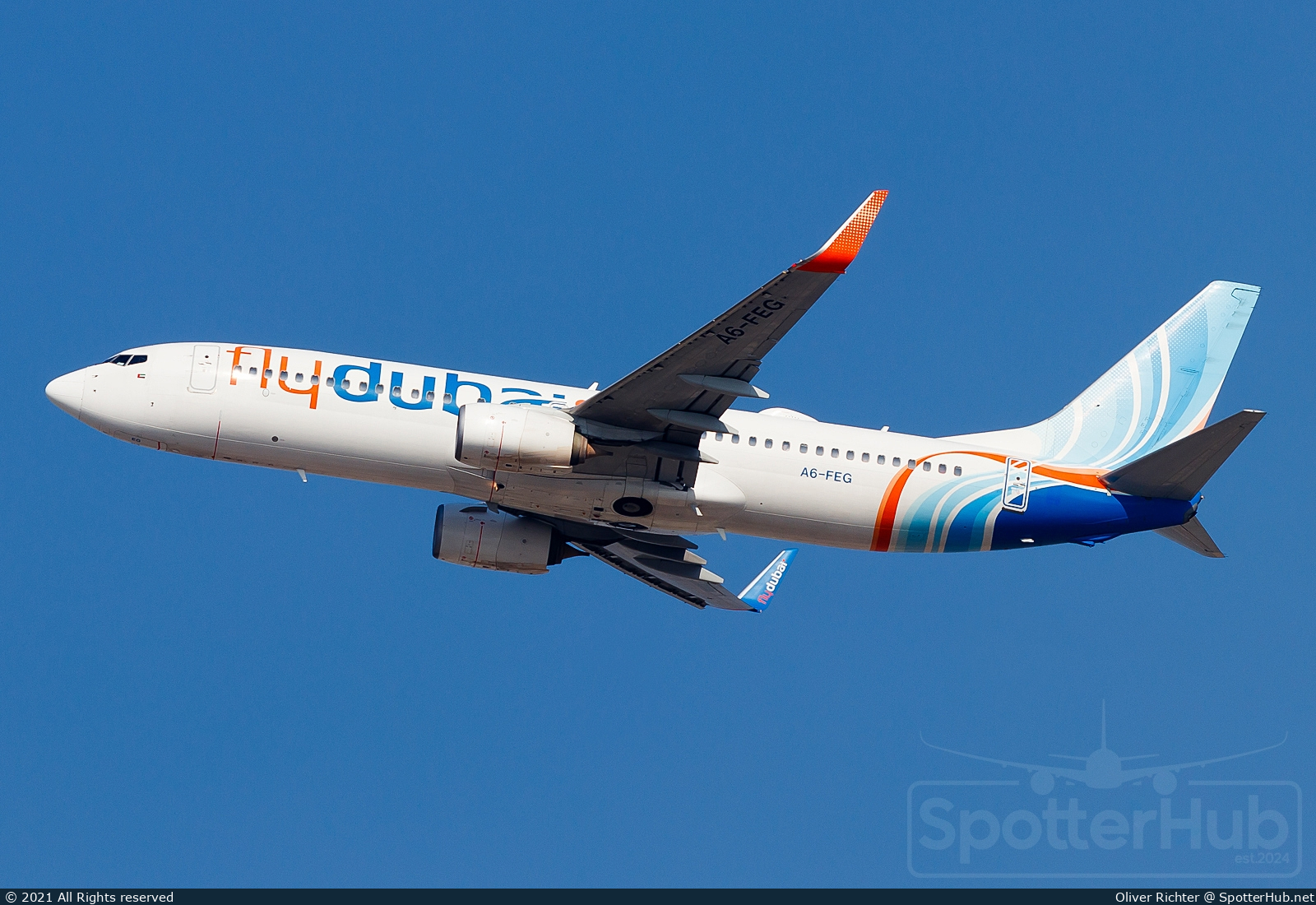 Photo of A6-FEG - Boeing 737-8KN operated by flydubai