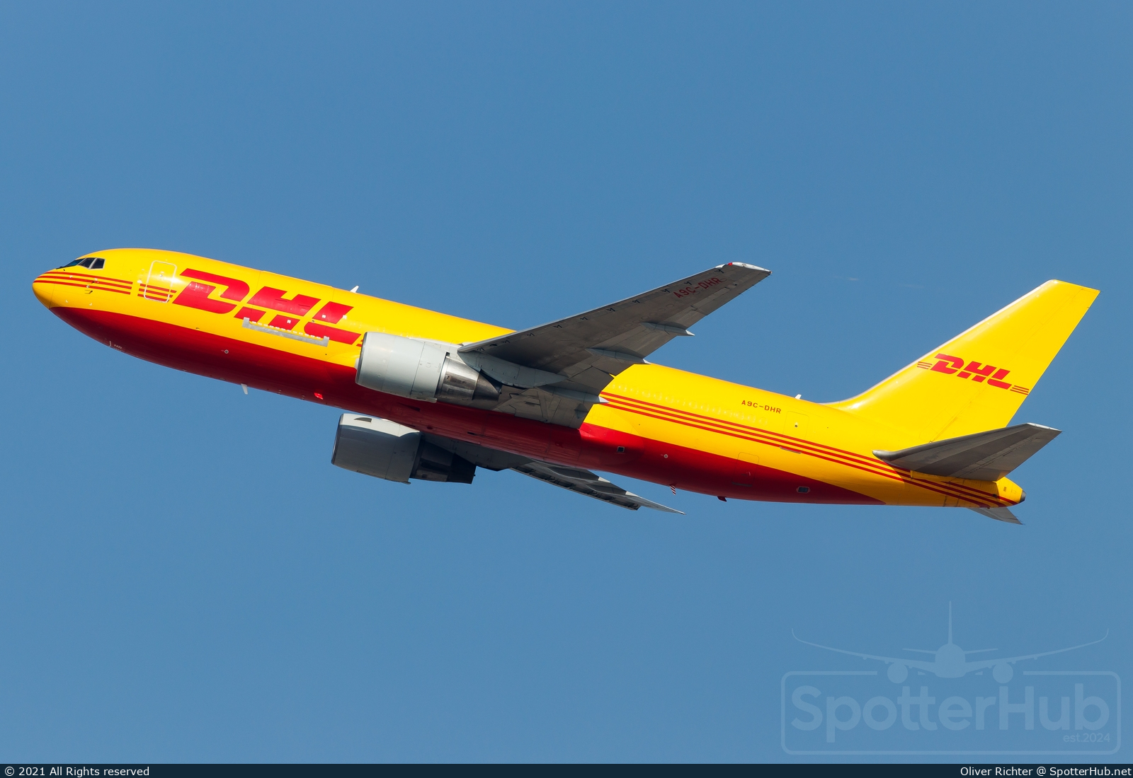 Photo of A9C-DHR - Boeing 767-281(BDSF) operated by DHL International Aviation