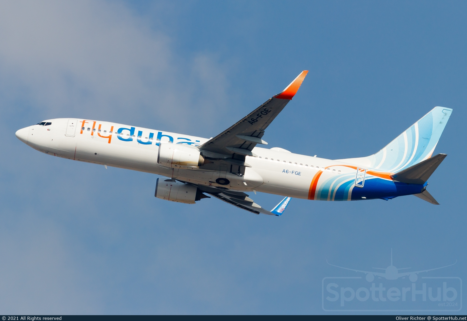 Photo of A6-FGE - Boeing 737-8KN operated by flydubai