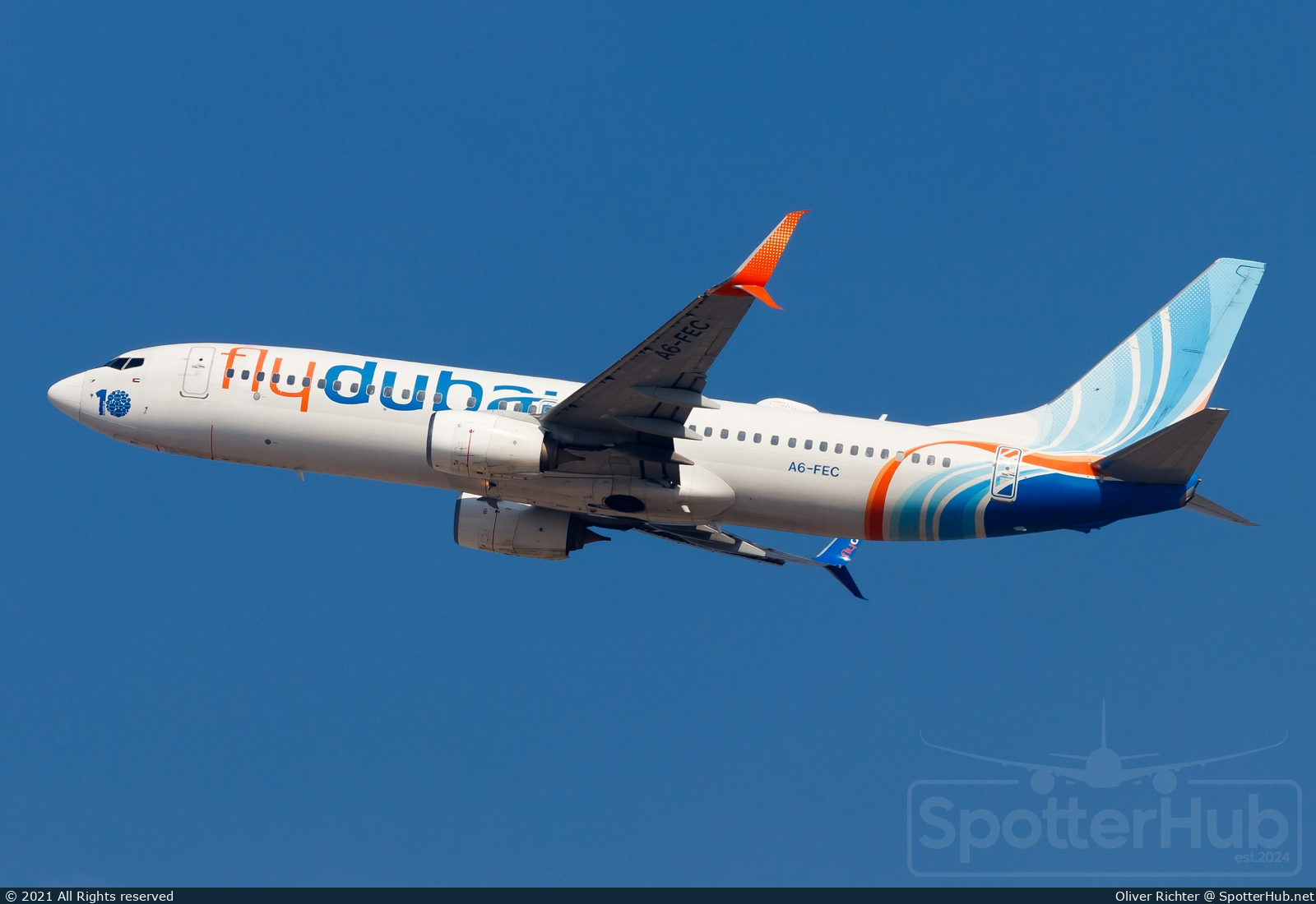 Photo of A6-FEC - Boeing 737-8KN operated by flydubai