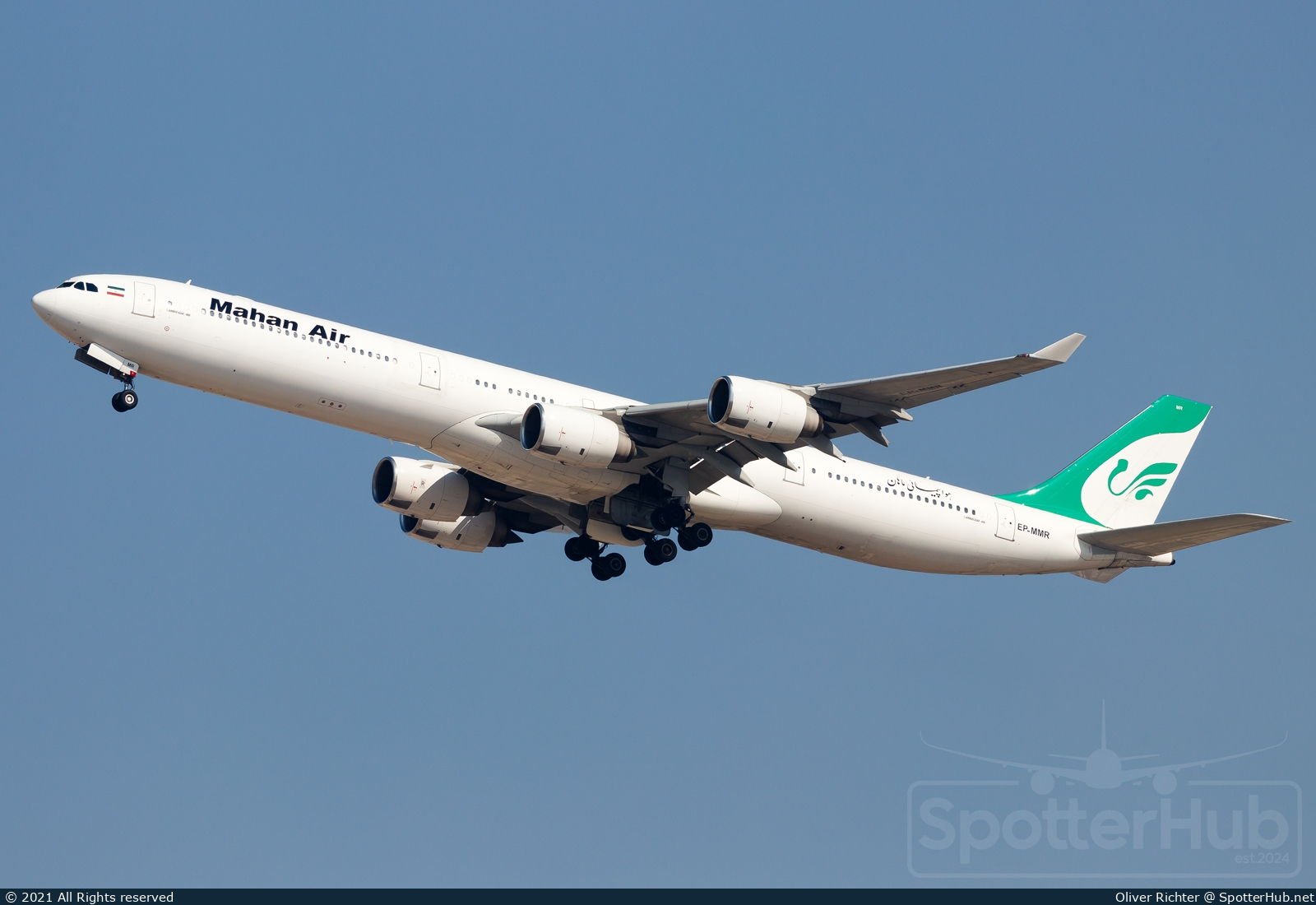 Photo of EP-MMR - Airbus A340-642 operated by Mahan Air