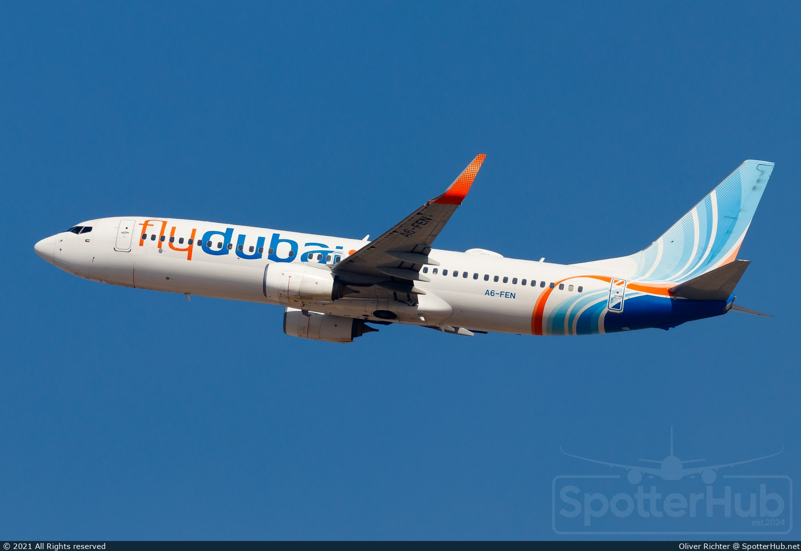 Photo of A6-FEN - Boeing 737-8KN operated by flydubai