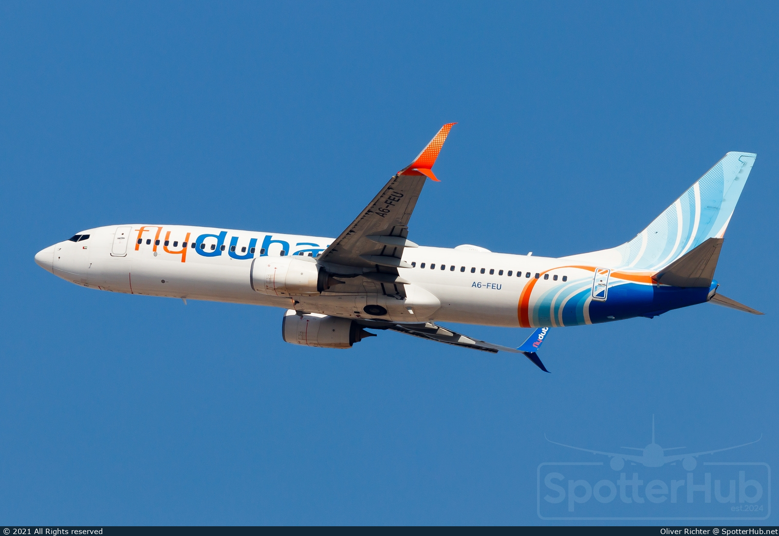 Photo of A6-FEU - Boeing 737-8KN operated by flydubai